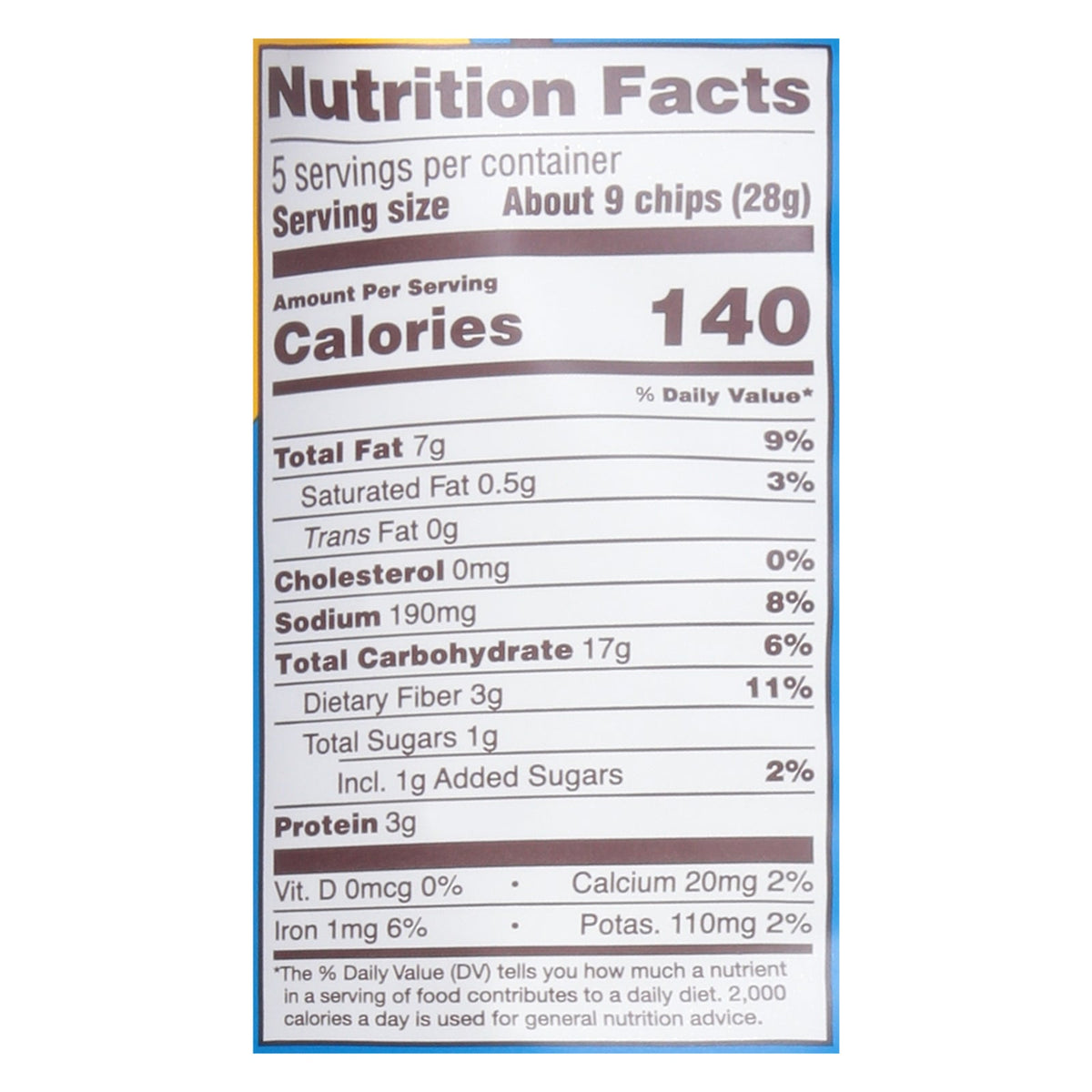 Hippeas Vegan Ranch Chickpea Tortilla Chips, 5 oz (Case of 12)