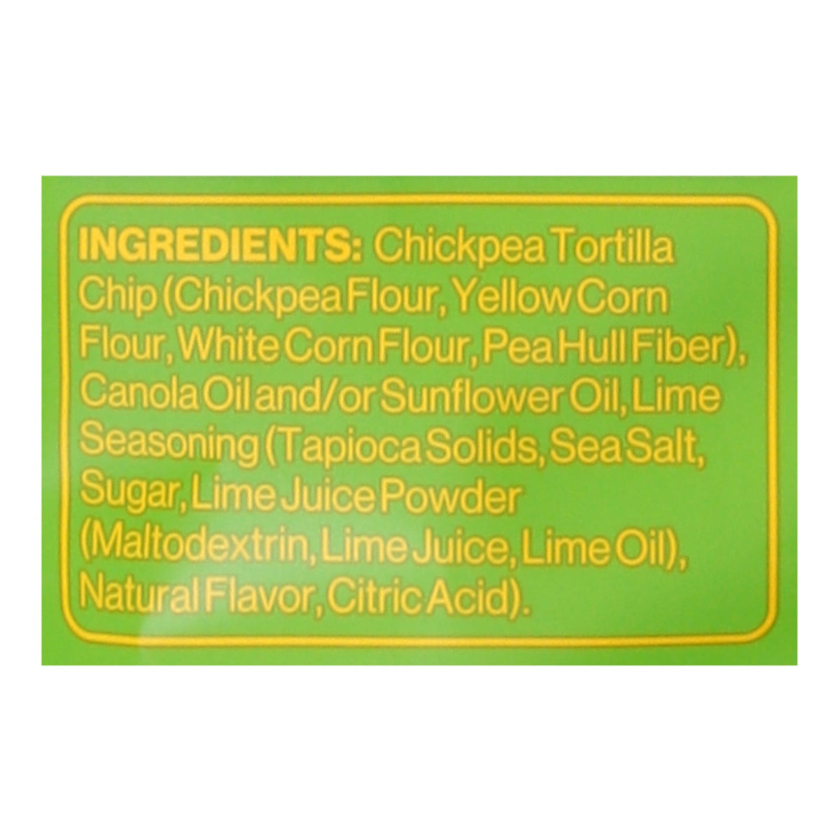 Hippeas Chickpea Tortilla Chips, Sea Salt & Lime, 5 oz (Case of 12)