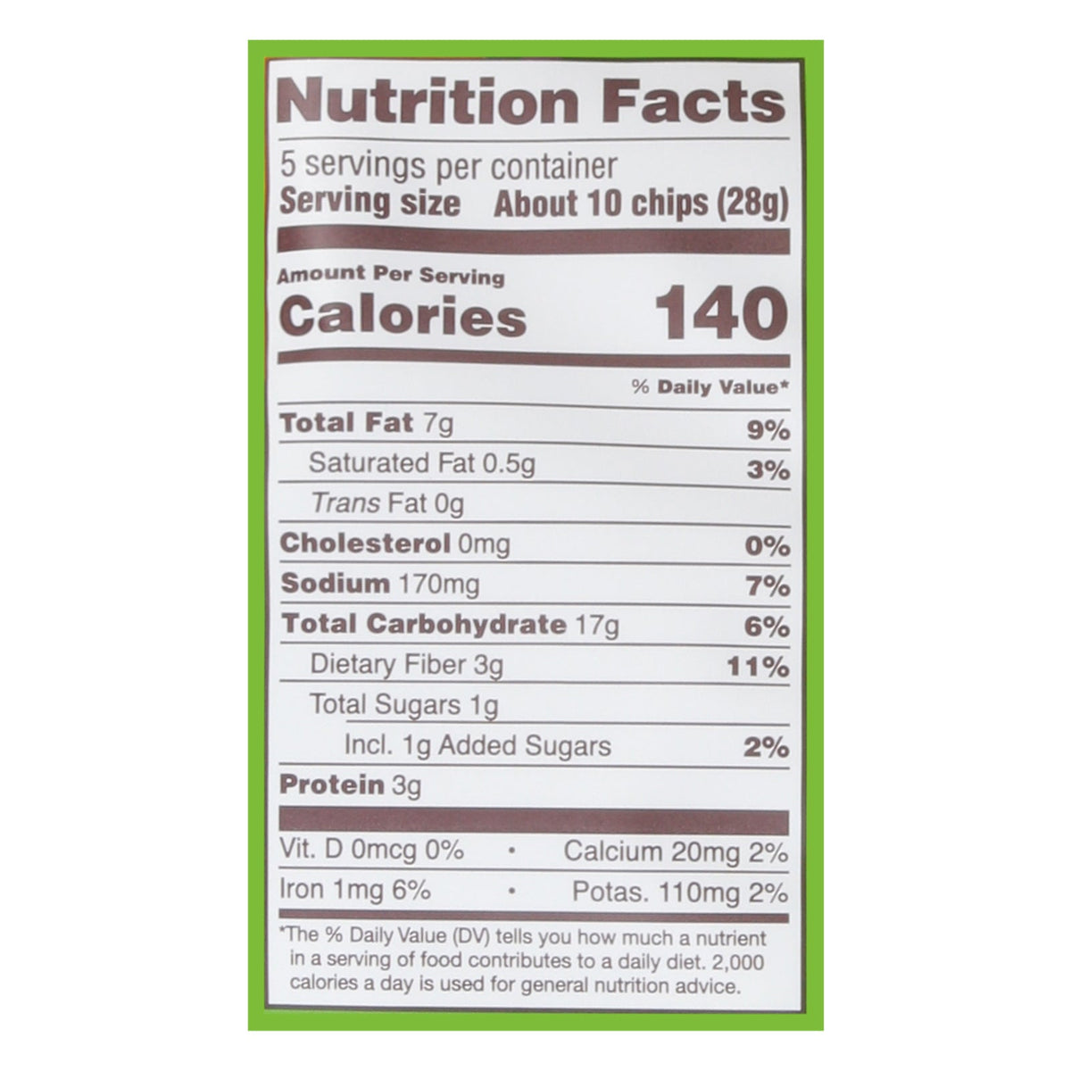 Hippeas Chickpea Tortilla Chips, Sea Salt & Lime, 5 oz (Case of 12)
