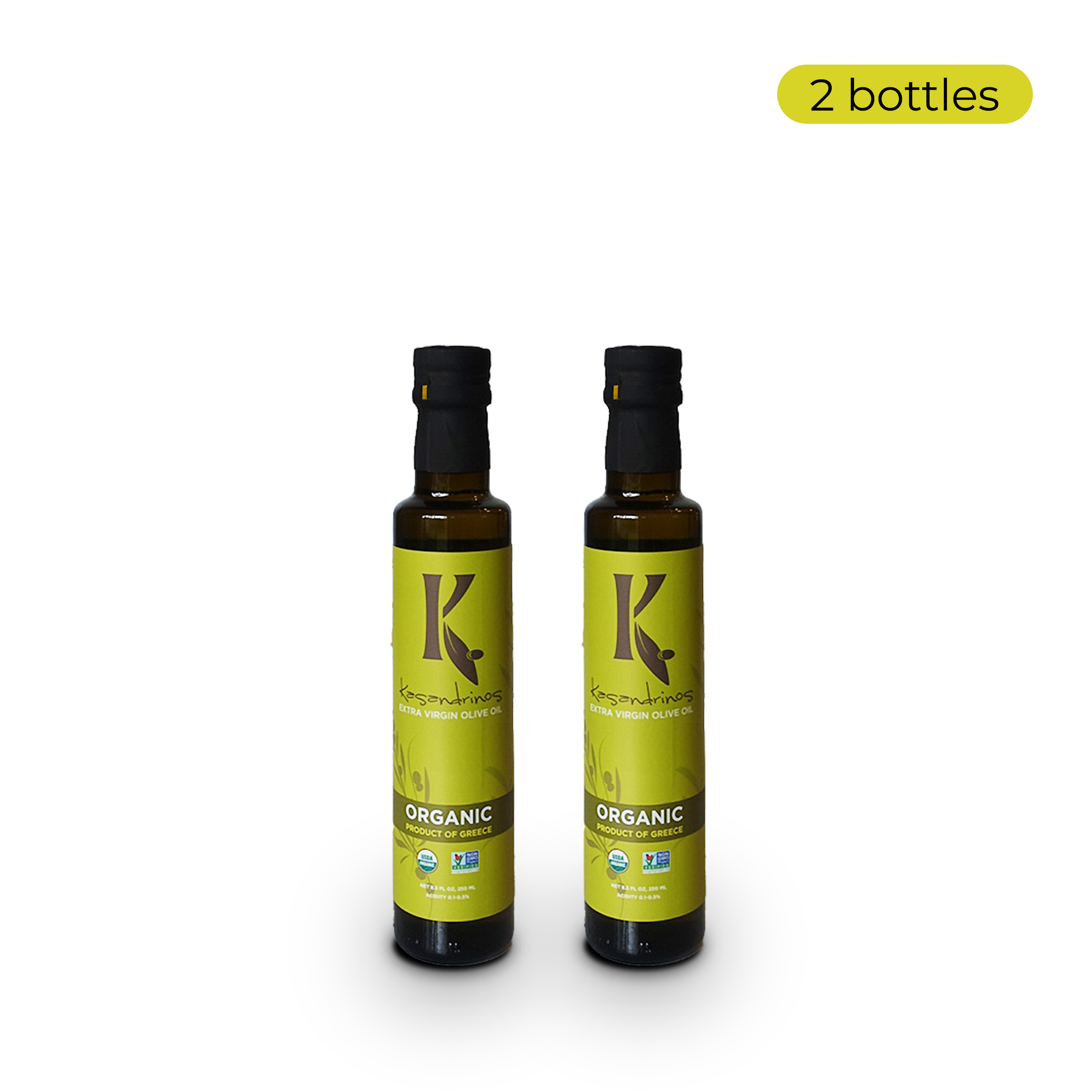 250ml Bottle - Organic EVOO
