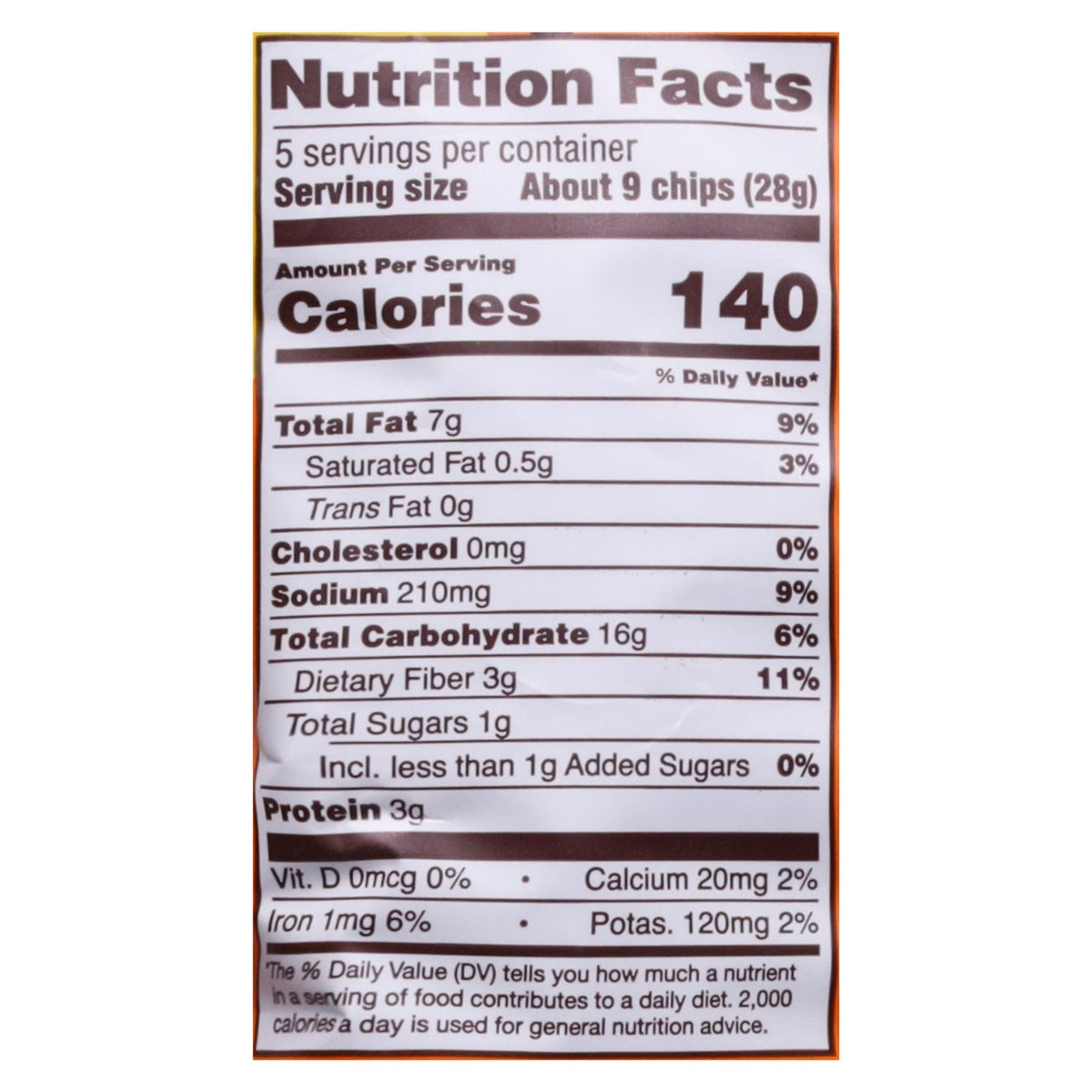 Hippeas Nacho Chickpea Tortilla Chips, 5 oz (Case of 12)