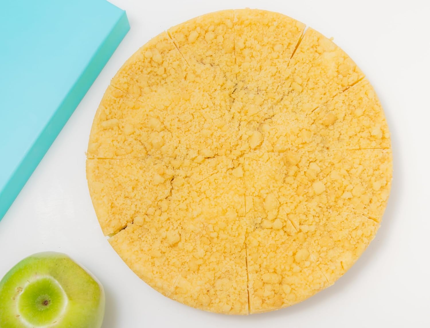 Andy Anand Sugar-Free Apple Streusel Cheesecake (9-inch, 2.8 lbs) | Sugar-Free & Keto Cheesecake | Local SoCal Bakery