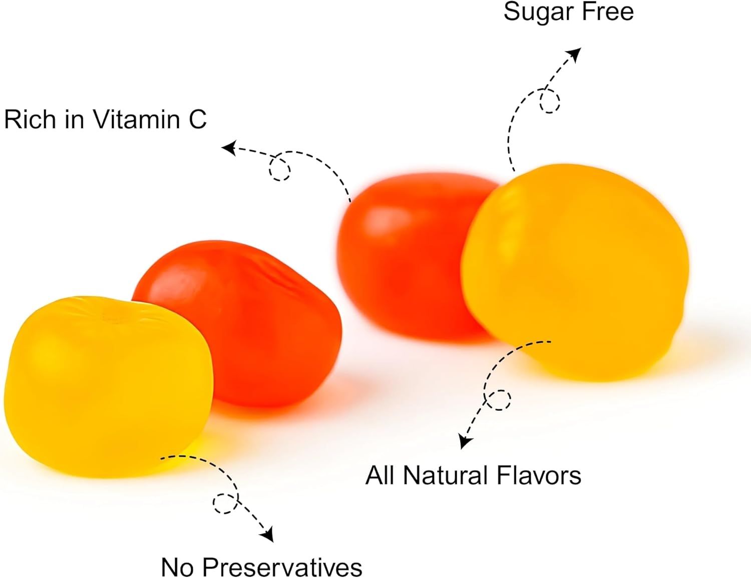 Andy Anand Sugar-Free Multivitamin Gummies (50 ct, 50-Day Supply) | Strawberry, Mango, Pineapple, Peach | Local SoCal Bakery