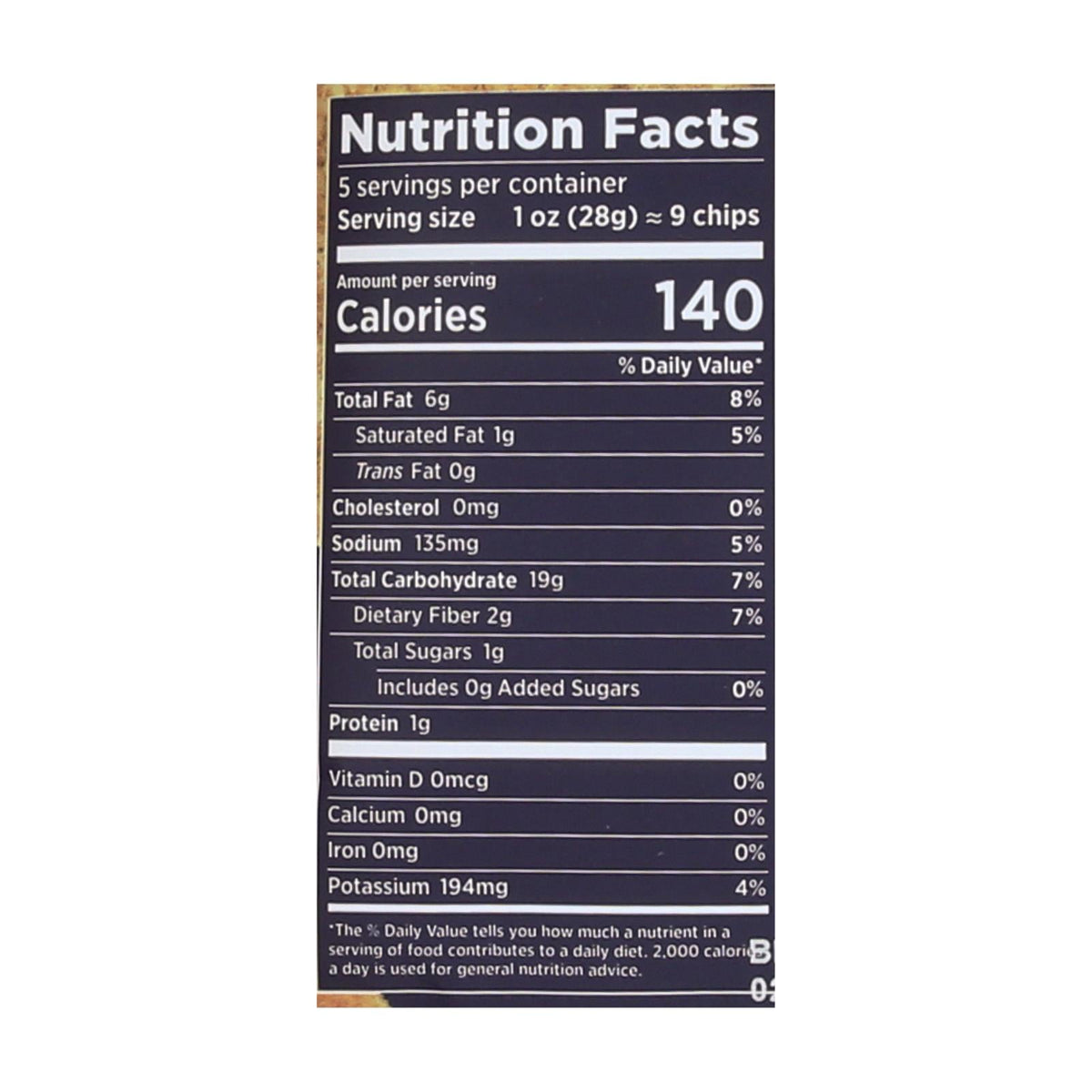 Siete Nacho Tortilla Chips, 5 oz (Case of 12)