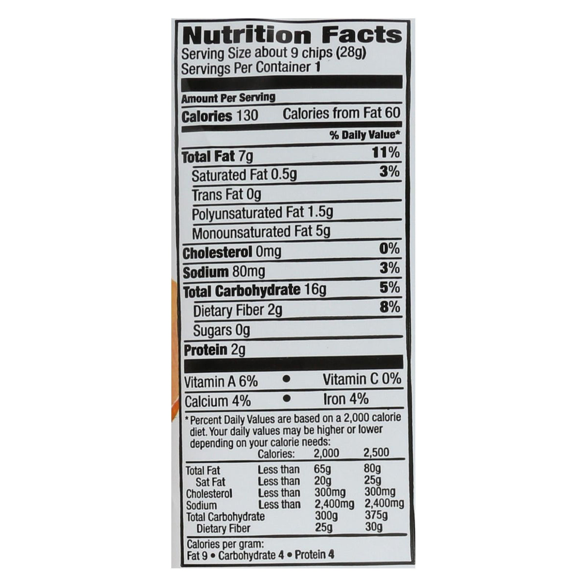 Way Better Snacks Sweet Potato Tortilla Chips, 1 oz (Case of 12)