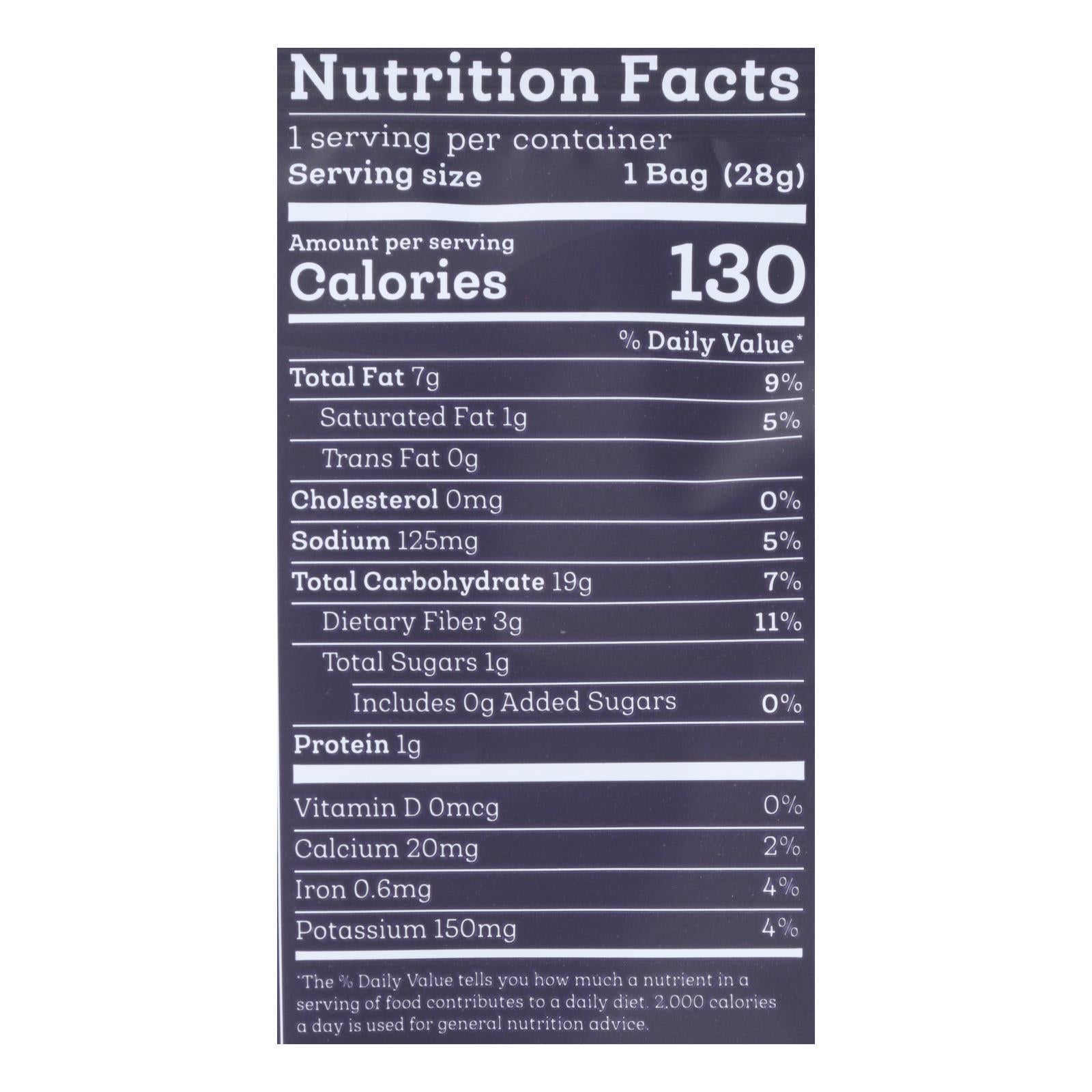 Siete Almond Flour Tortilla Chips Nacho (Pack of 24 - 1 Oz. Bags)