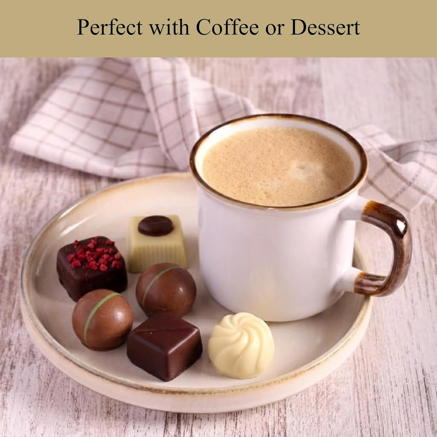 Andy Anand Chocolate Truffles Bonbon Praline Box | 60% Cocoa Butter Gift Box | Local SoCal Chocolatier