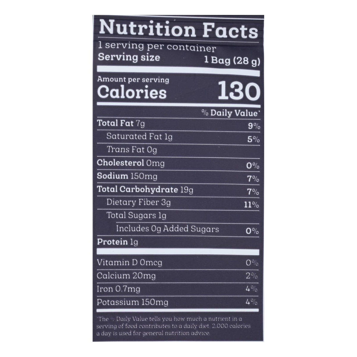 Siete Sea Salt Grain Free Tortilla Chips, 1 oz (Case of 24)