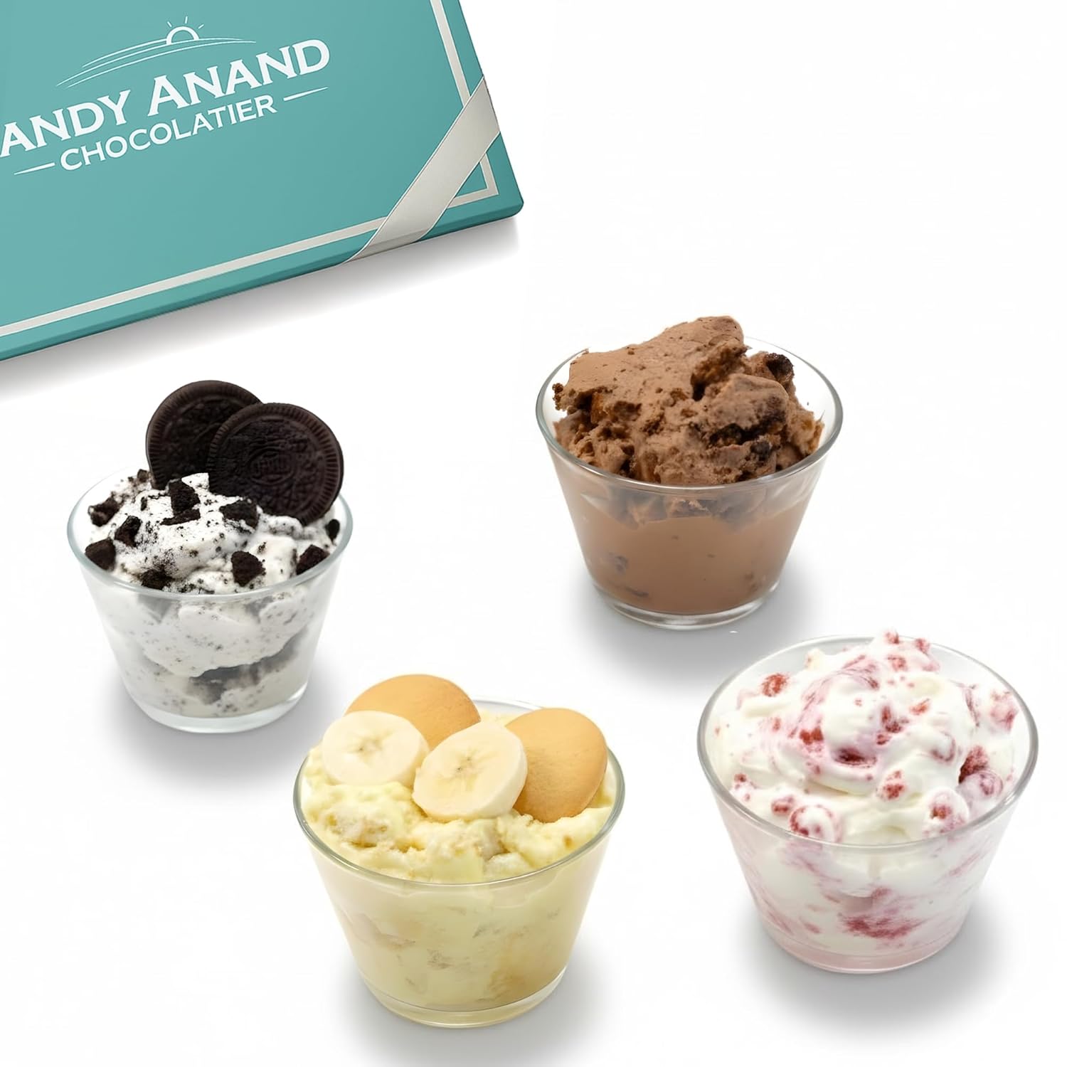 Andy Anand Sugar-Free Cake Sampler, 4 Flavors, 3.7 lb – Keto & Diabeti