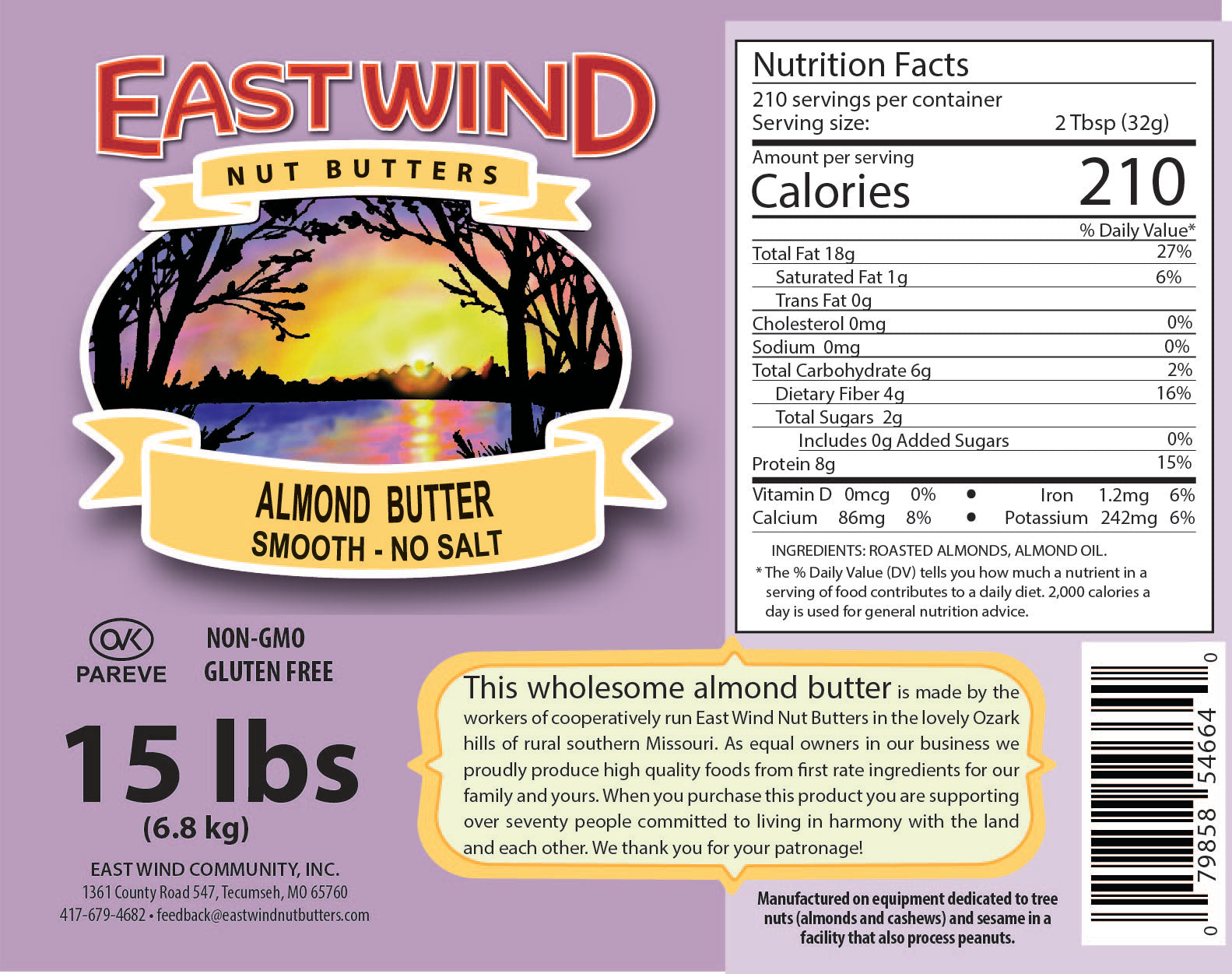 Almond Butter- 2 Ingredients