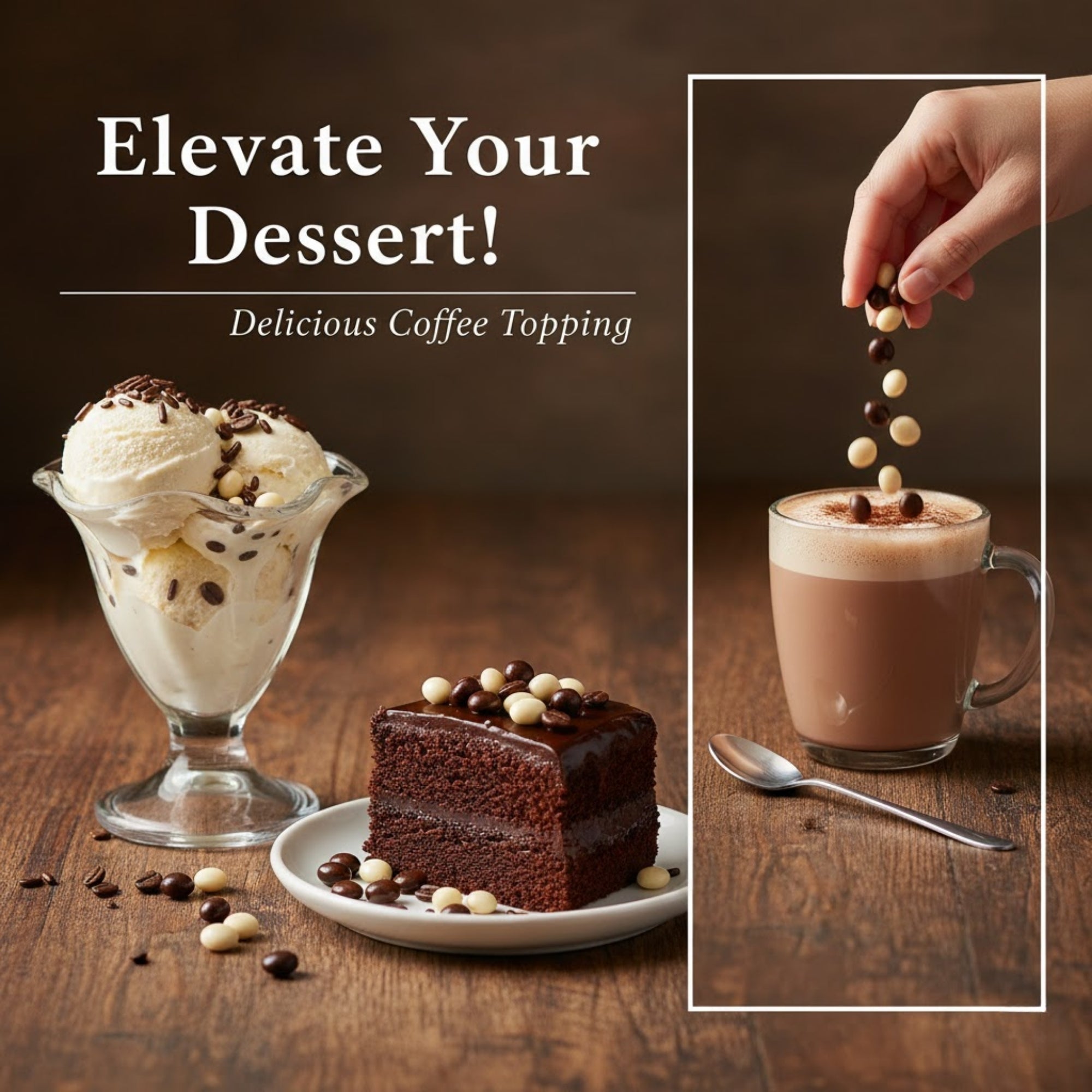 Andy Anand Espresso Coffee Belgian Chocolate Assortment, 5 Flavors, 1 lb – 60% Cocoa Butter, Gourmet Gift Box, Birthday & Holiday Occasions