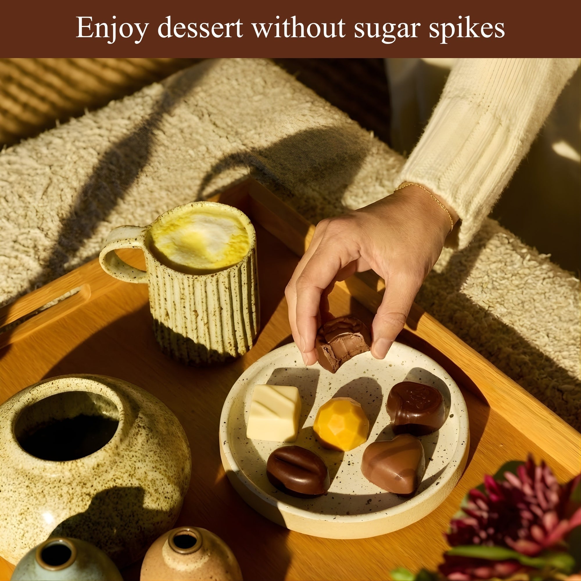 Andy Anand Sugar-Free Belgian Chocolate Truffles, 24 pc, 60% Cacao – Espresso, Hazelnut, Strawberry, Coconut, Cherry & Orange, Keto Gift