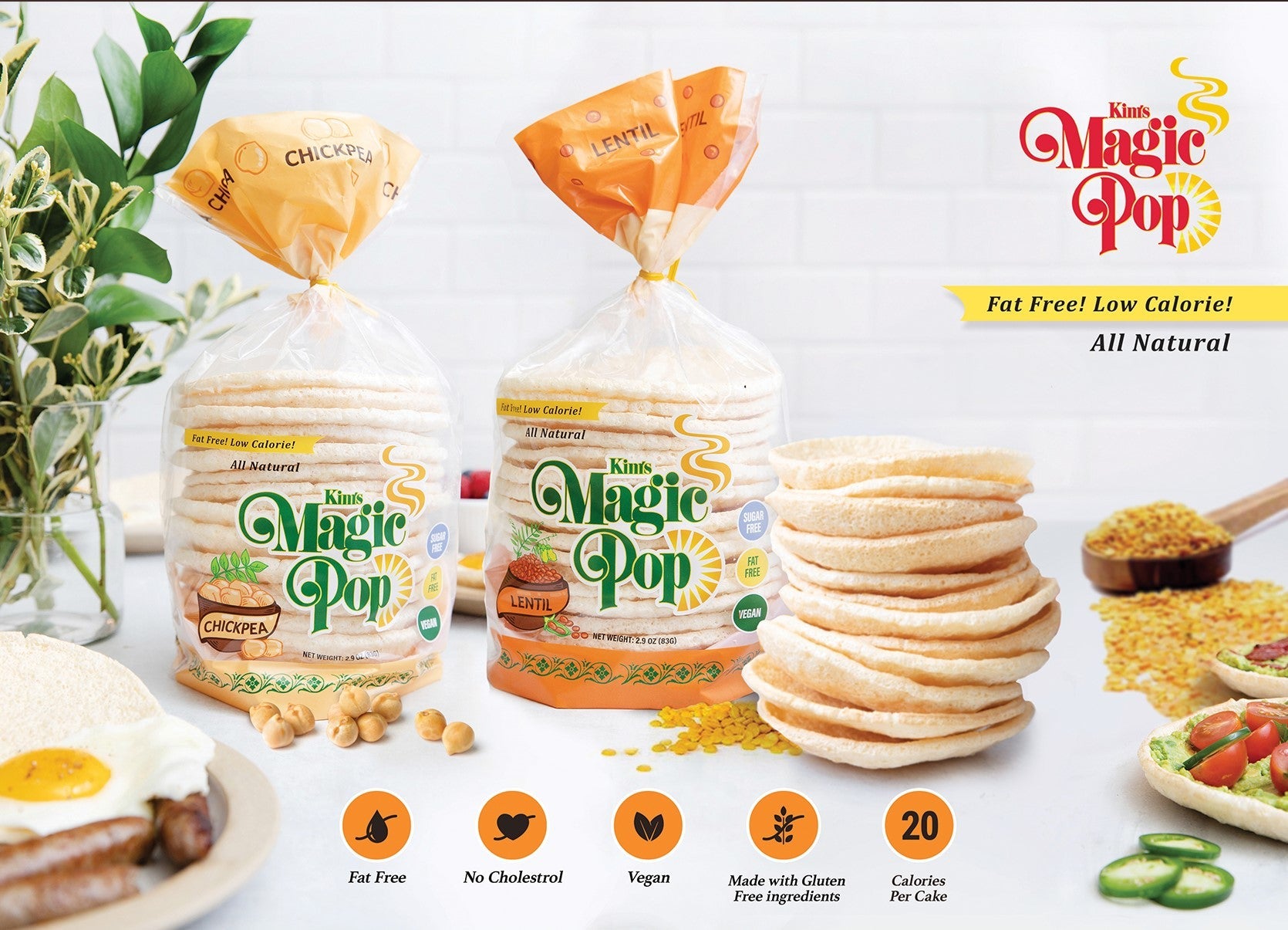 Kim's Chickpea & Lentil Pops Combo