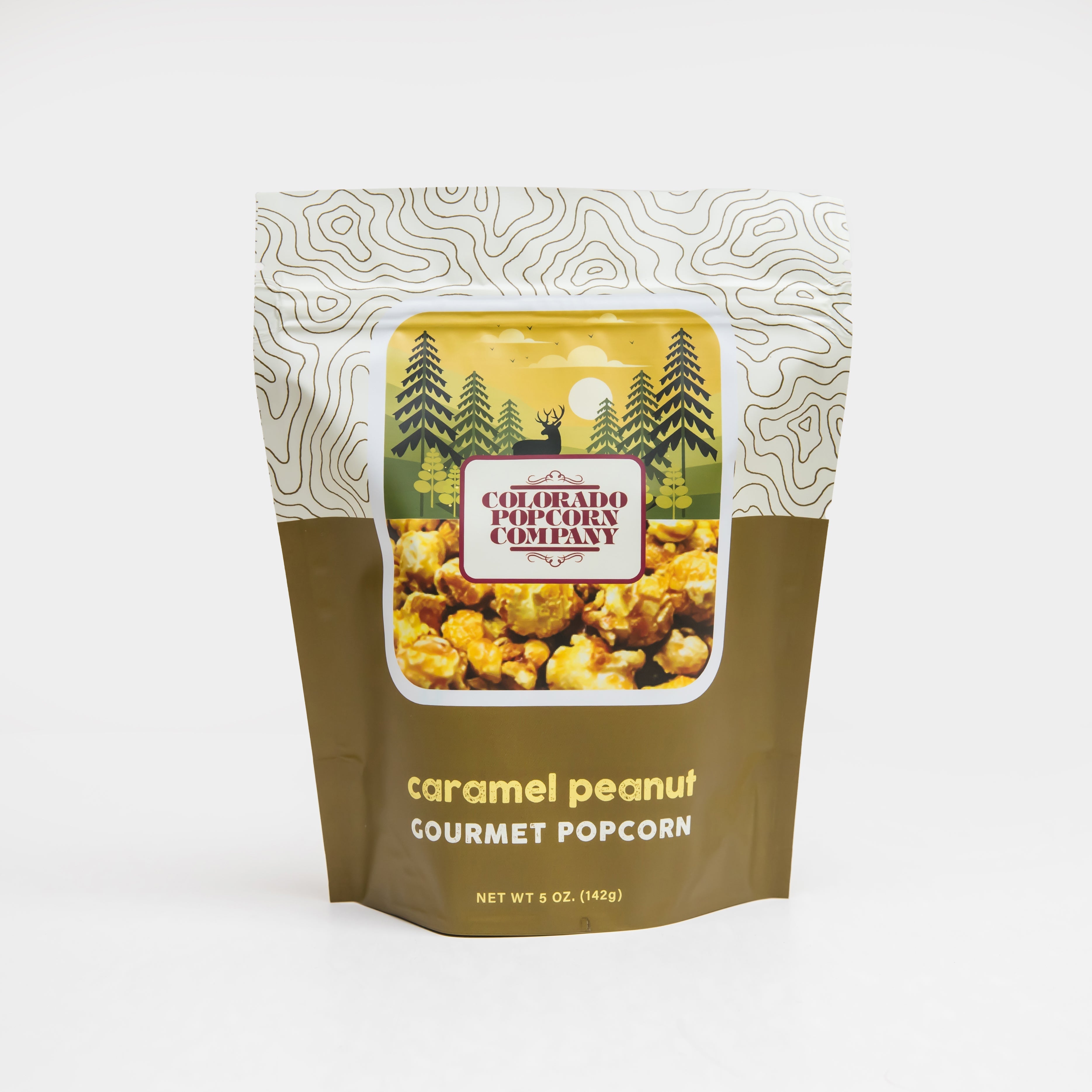 Caramel Peanut Popcorn