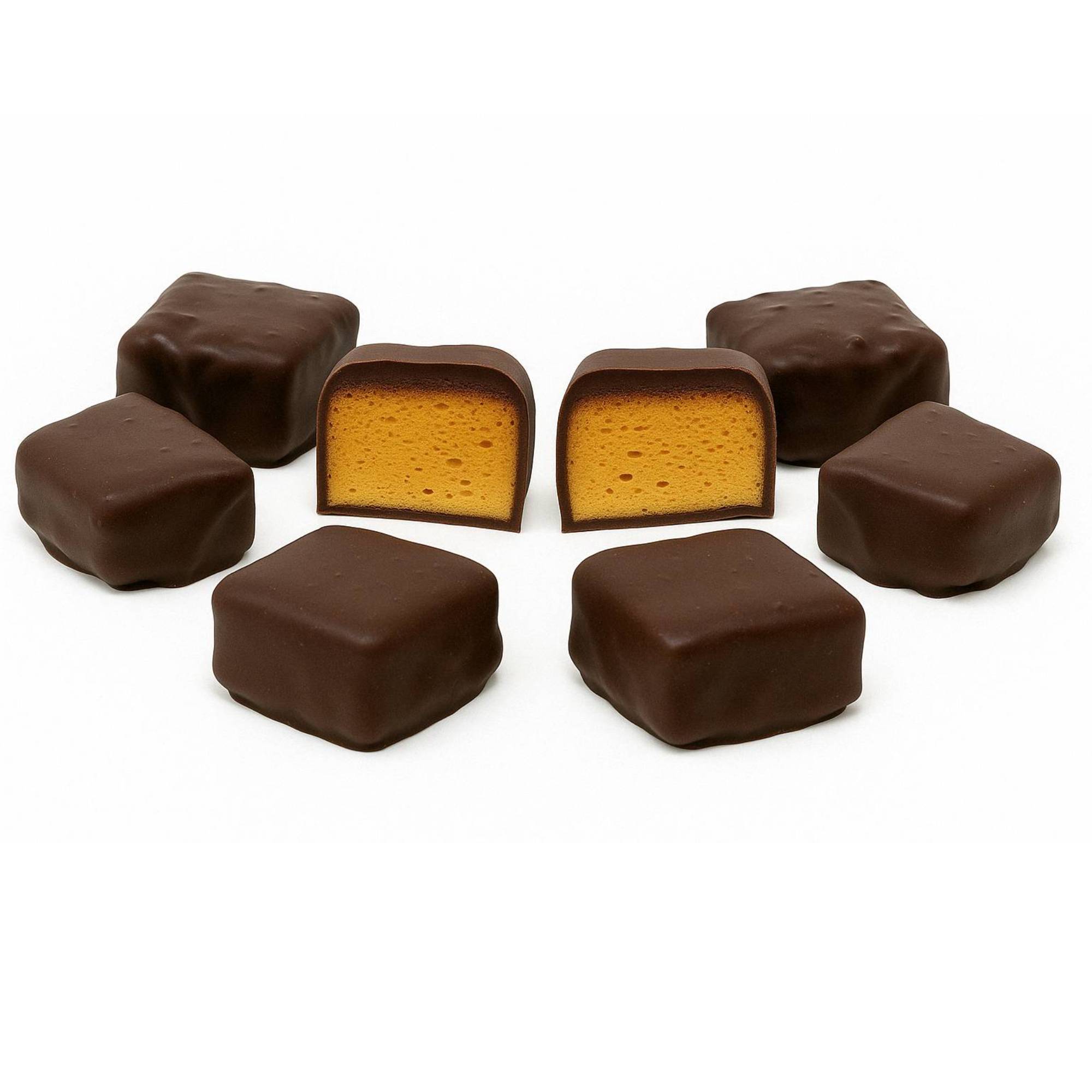 Andy Anand Honeycomb Vegan Dark Chocolate (1 lb) | 60% Cocoa Butter Gift Box | Local SoCal Chocolatier