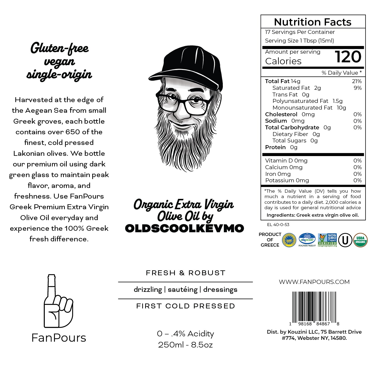 KevMo's Extra Virgin Olive Oil