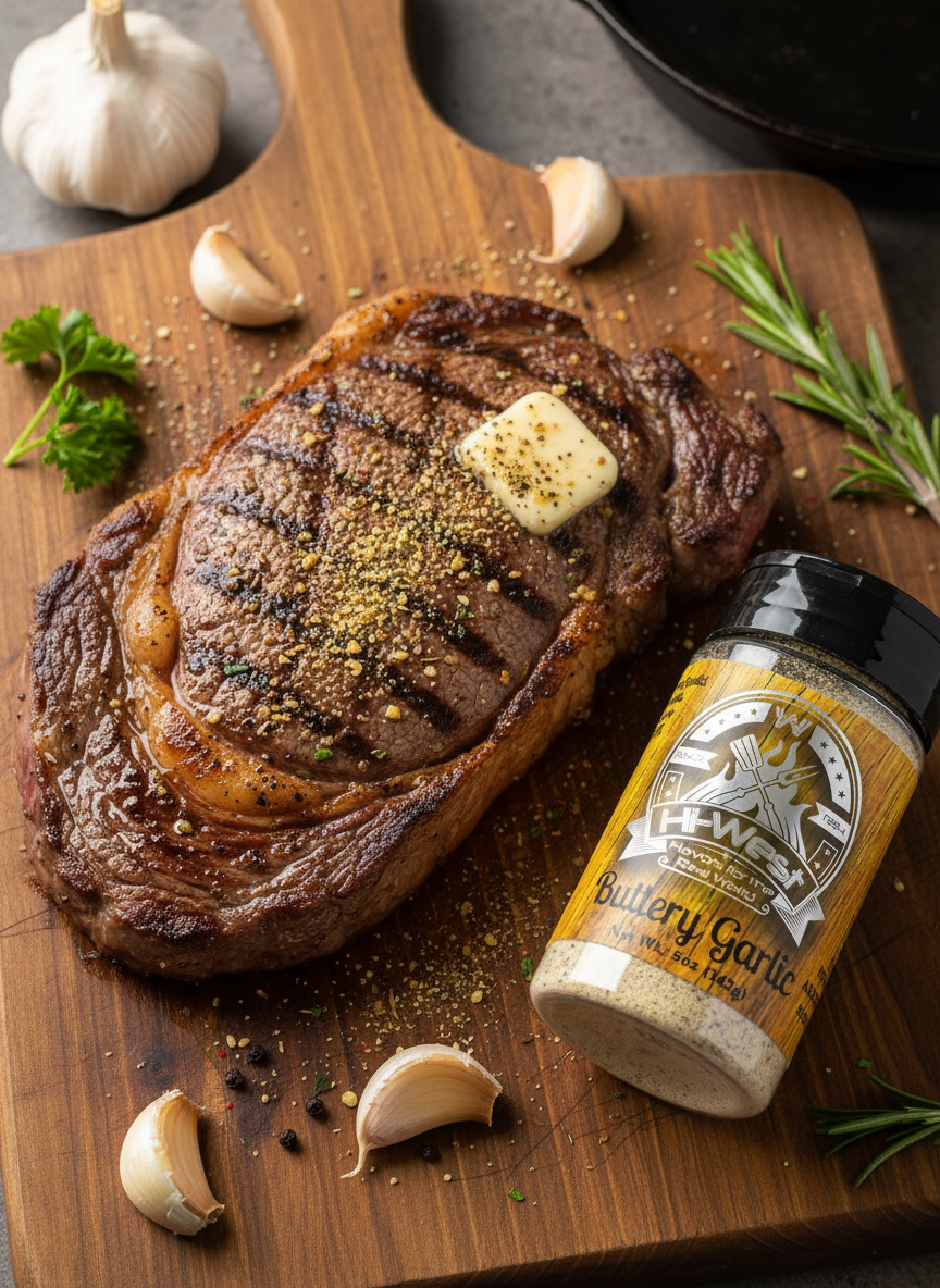 Hi-West Buttery Garlic Seasoning