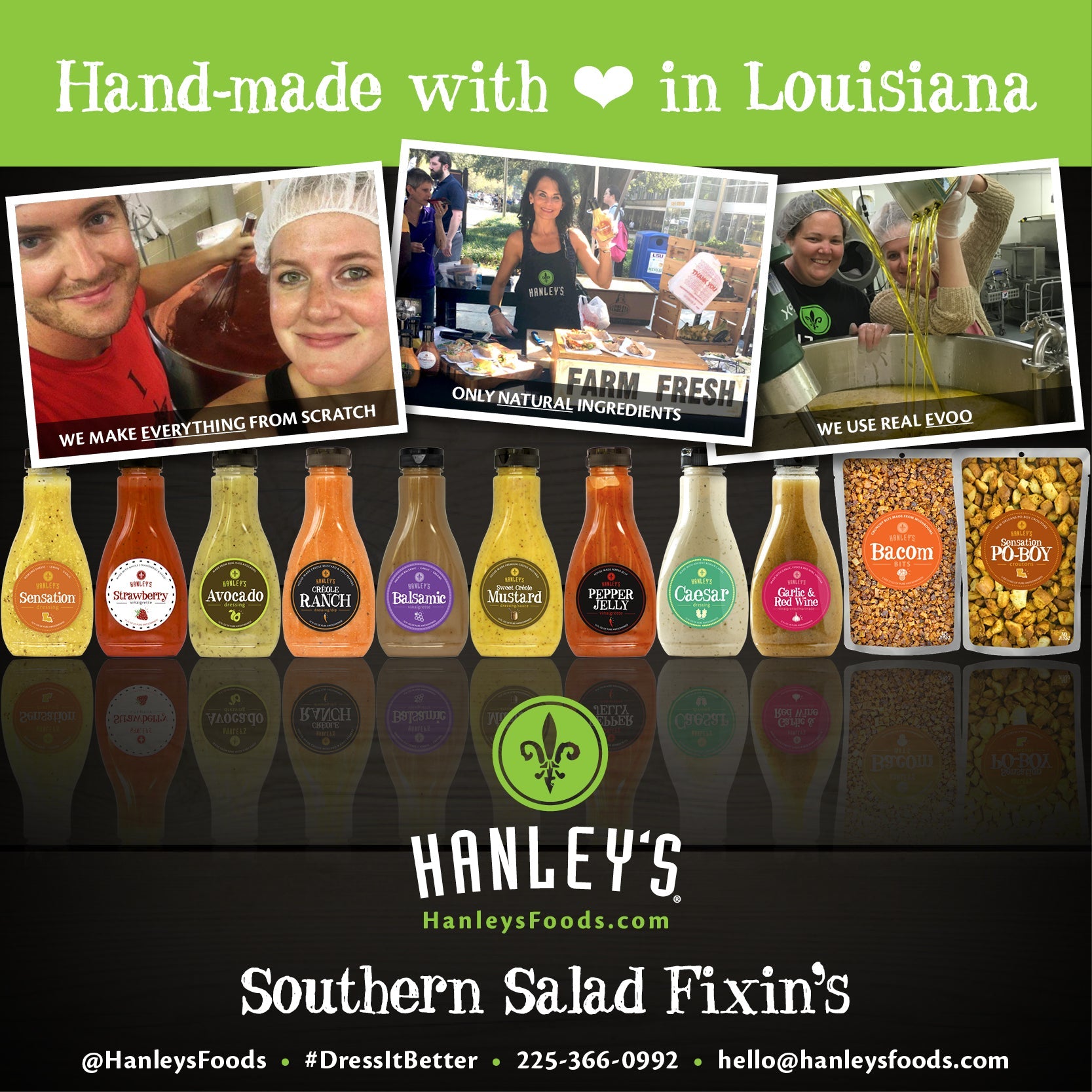 Garlic & Red Wine vinaigrette