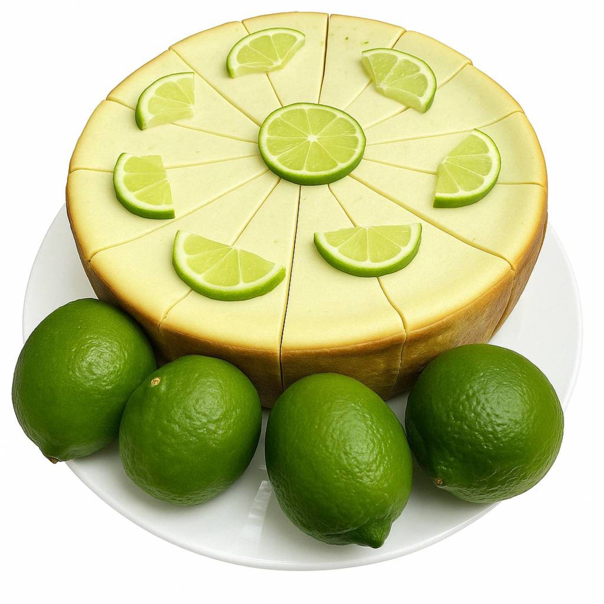 Andy Anand Key Lime Cheesecake (9-inch, 2 lbs) | Hand-Baked Bakery Cheesecake | Local SoCal Bakery