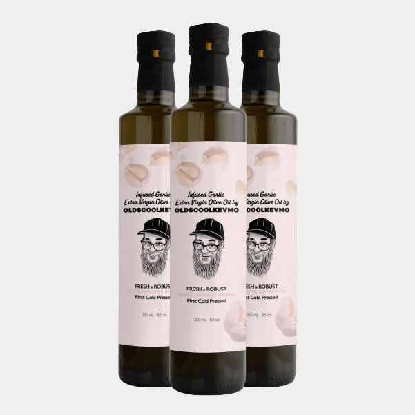 KevMo's Garlic Infused Extra Virgin Olive Oil (250 ML)
