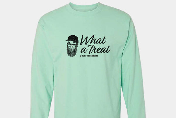 Kevmo's "What A Treat" Expressive Long-Sleeve T-Shirt