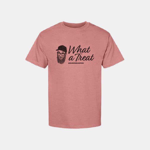 Kevmo's "What A Treat" Expressive Short-Sleeve T-Shirt