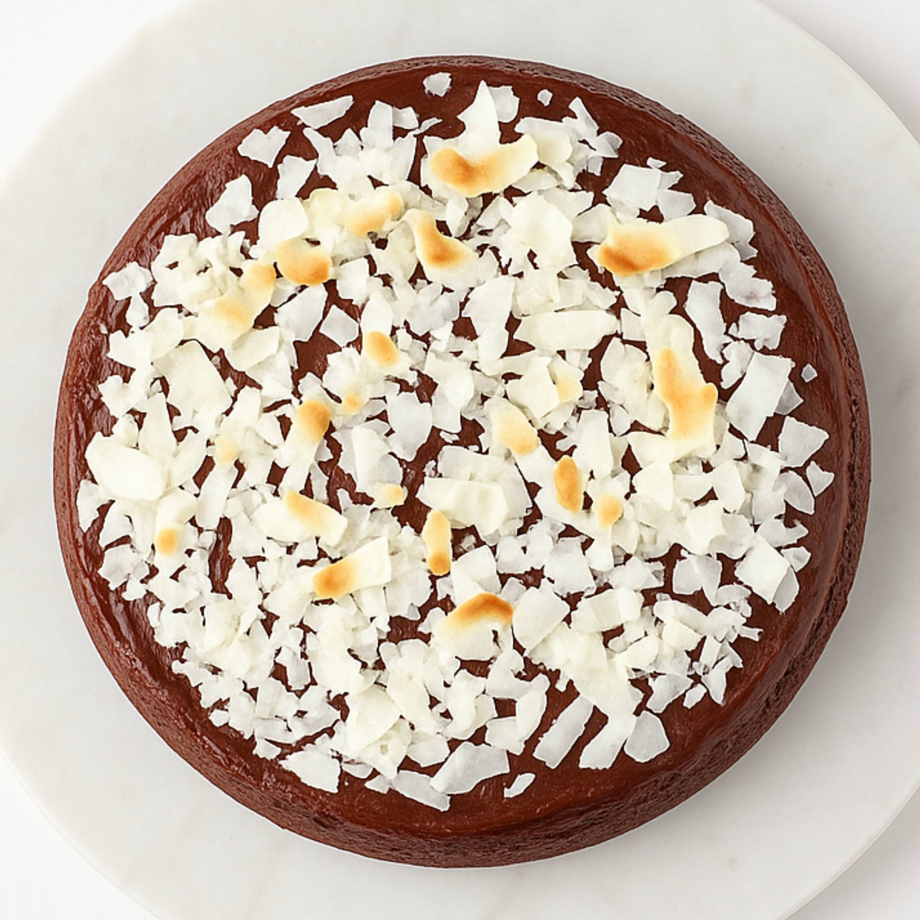 Andy Anand Gluten-Free Raspberry Chocolate Truffle Coconut Cake (9-inch, 2.8 lbs) | Hand-Baked Bakery Cake | Local SoCal Bakery