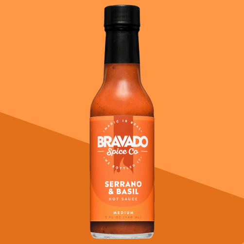 Serrano & Basil Hot Sauce