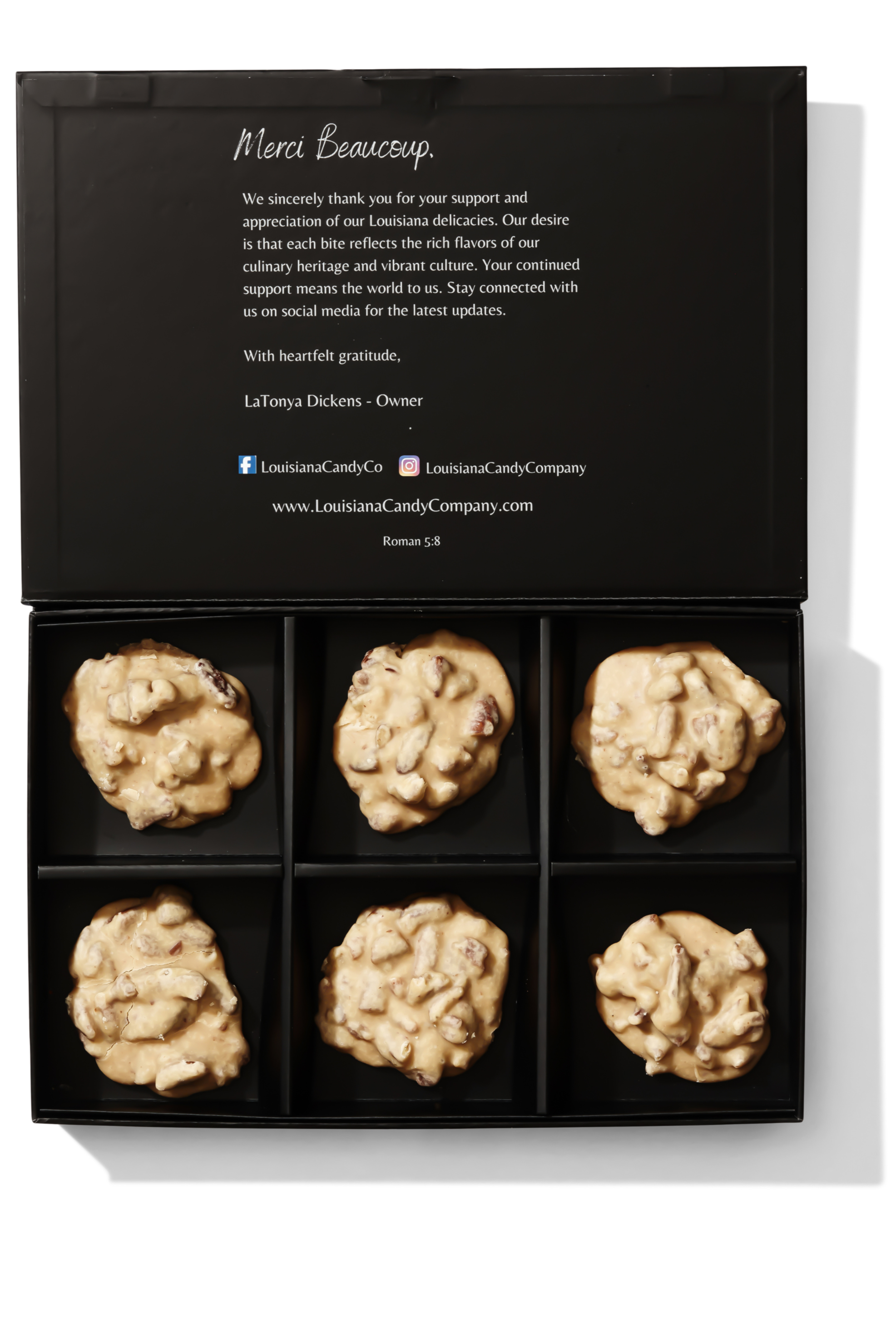 Creamy Walnut Praline 6-Count