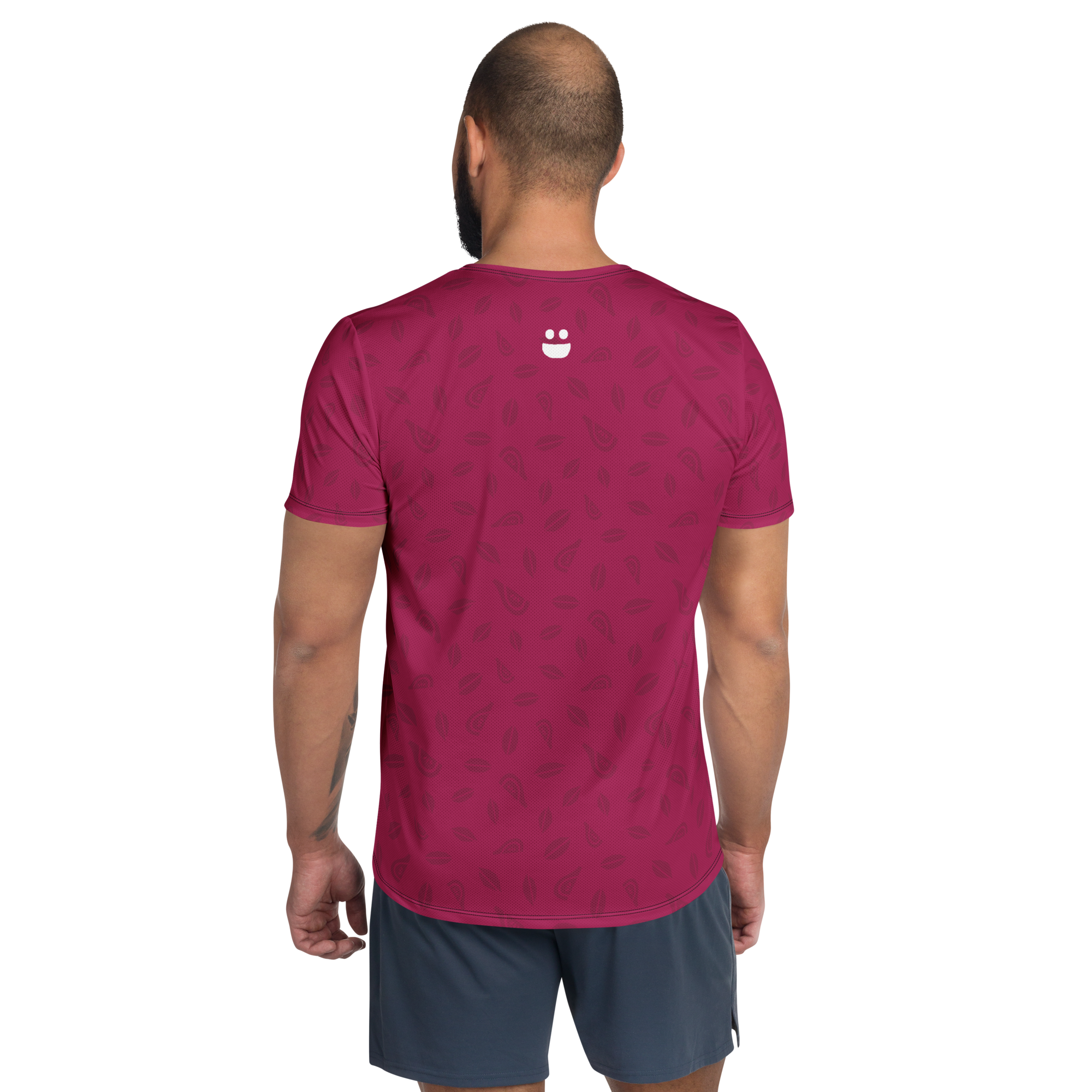 Men's Athletic Tee - Raspberry