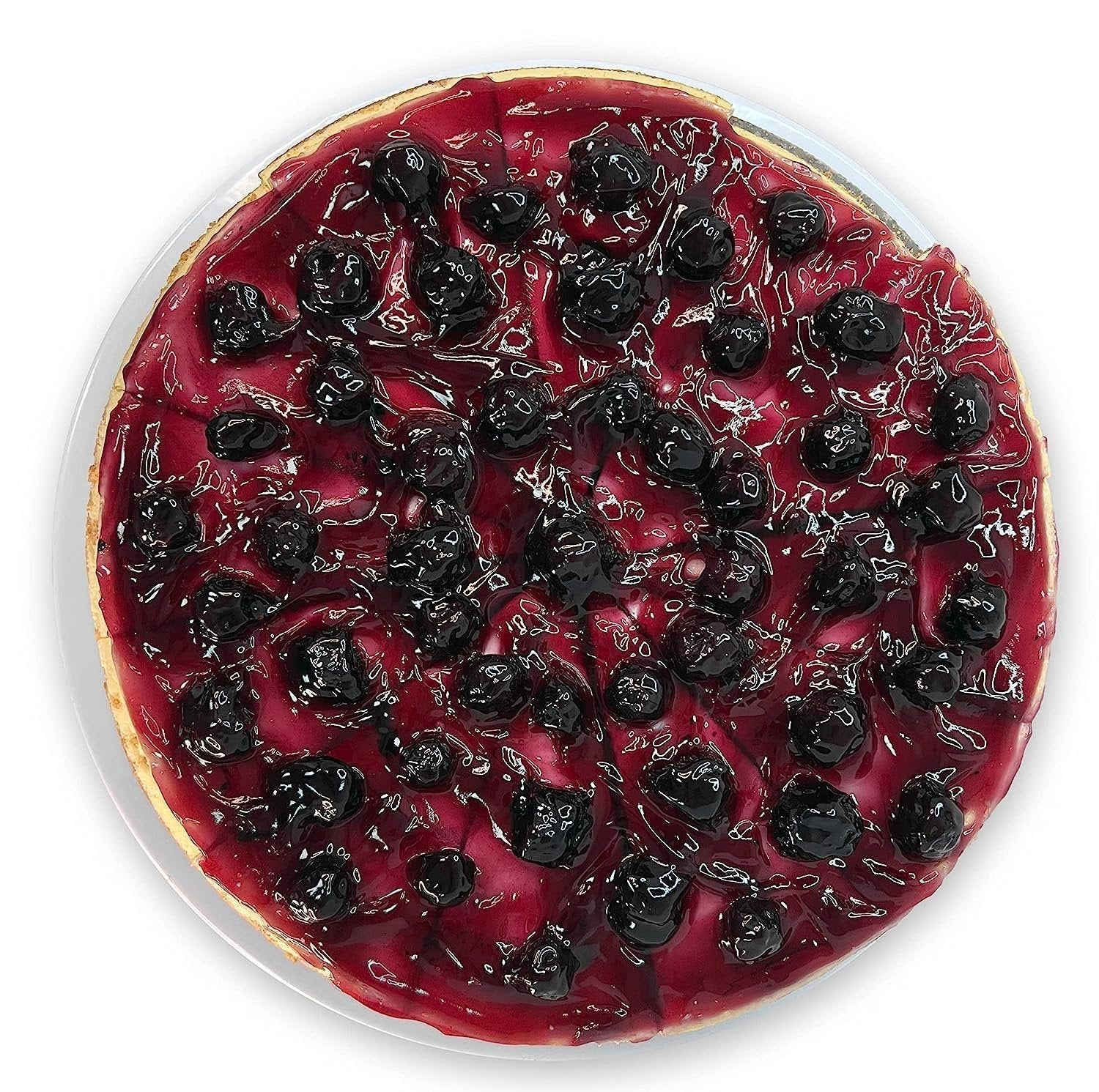 Andy Anand Blueberry Cheesecake (9-inch, 2.6 lbs) | Hand-Baked Bakery Cheesecake | Local SoCal Bakery