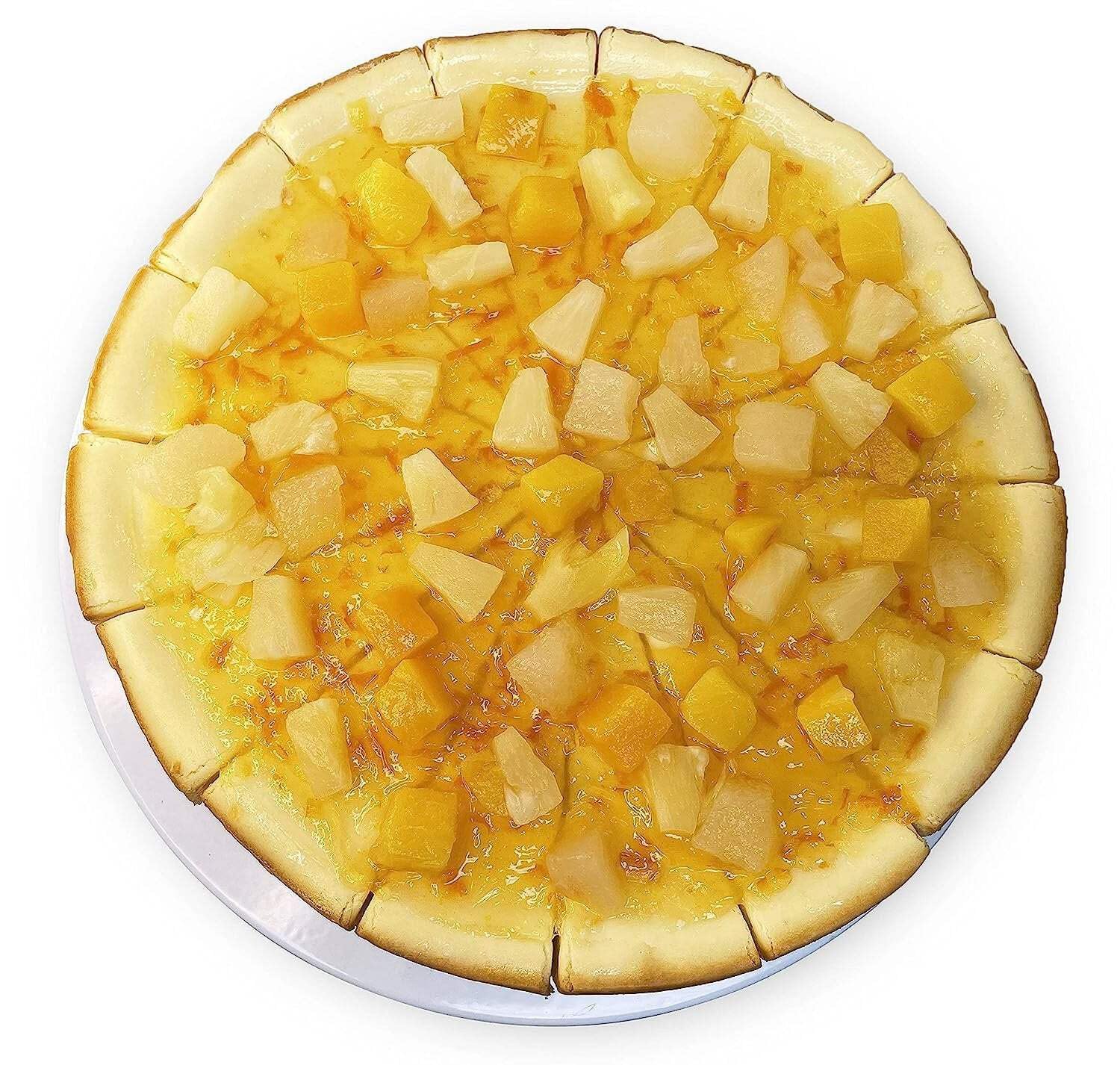 Andy Anand Tropical Fruit Cheesecake (2 lbs) | Pineapple, Pears, Peach Glaze | Local SoCal Bakery