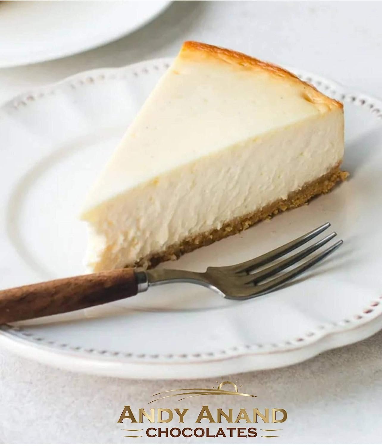 Andy Anand Luxurious New York Style Cheesecake (9-inch, 2 lbs) | Hand-Baked Bakery Cheesecake | Local SoCal Bakery