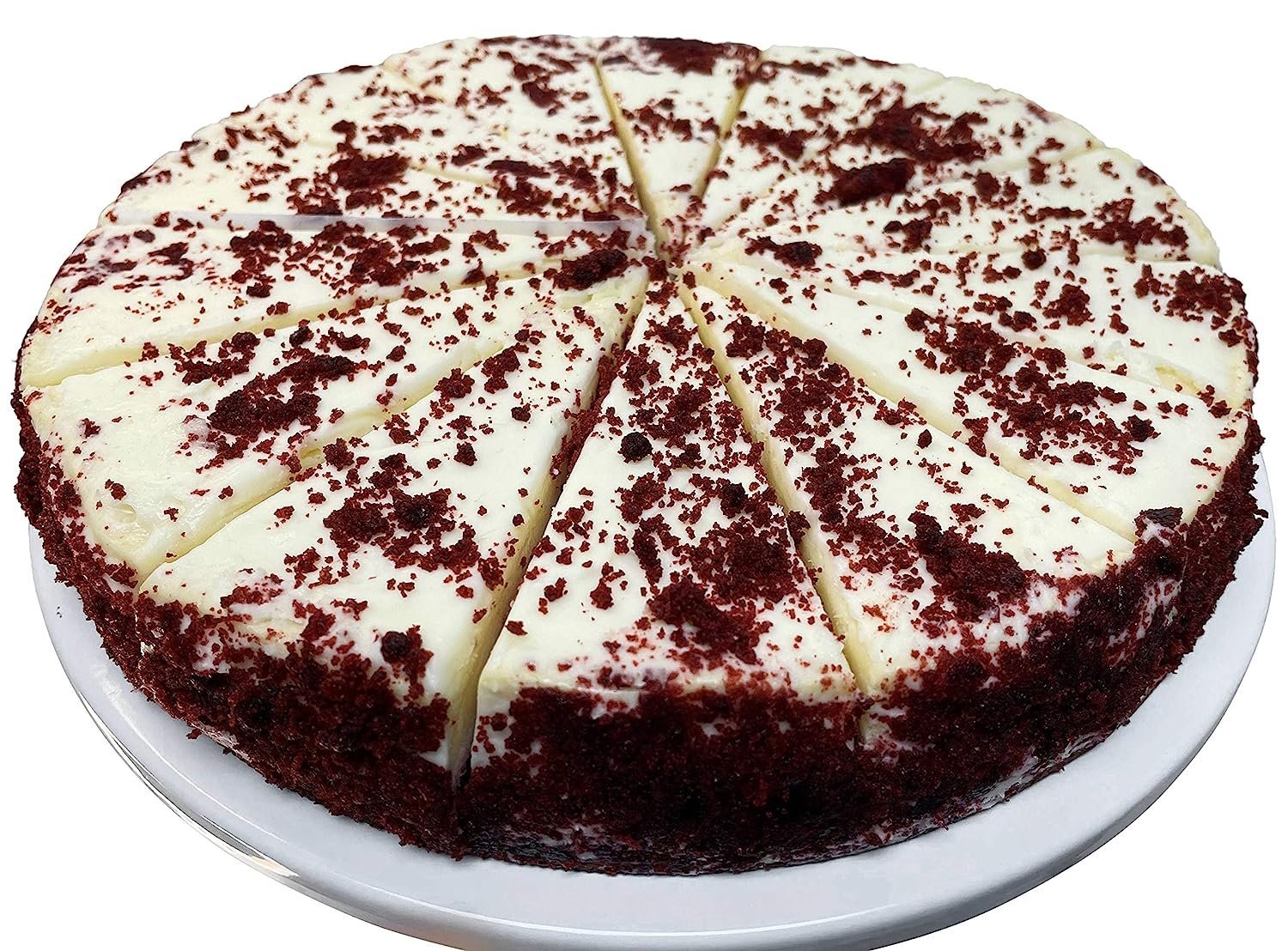 Andy Anand Red Velvet Cheesecake (9-inch, 2 lbs) | Hand-Baked Bakery Cheesecake | Local SoCal Bakery