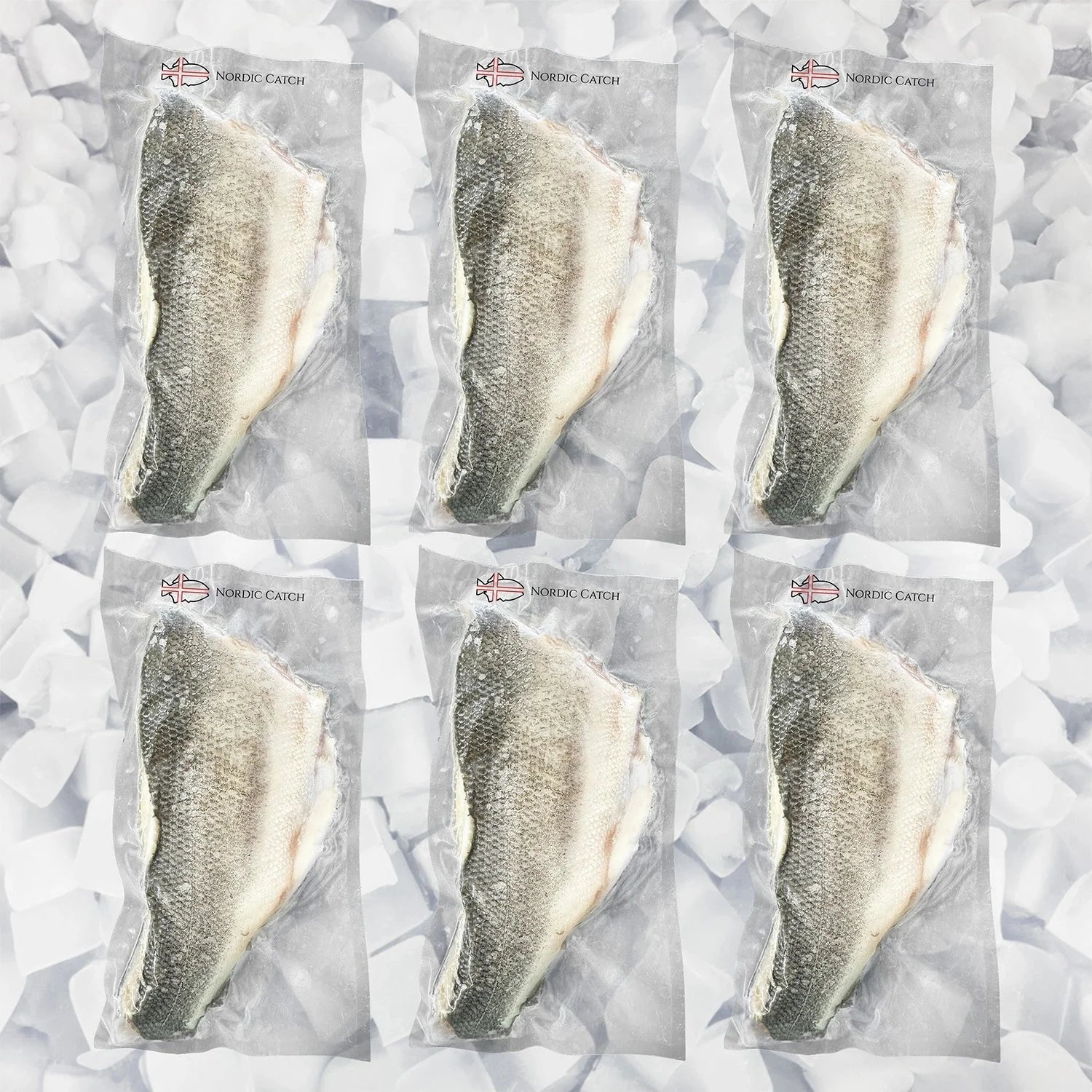 Branzino Fillet 2 x Portions per Pack, Skin On (Bulk Case)