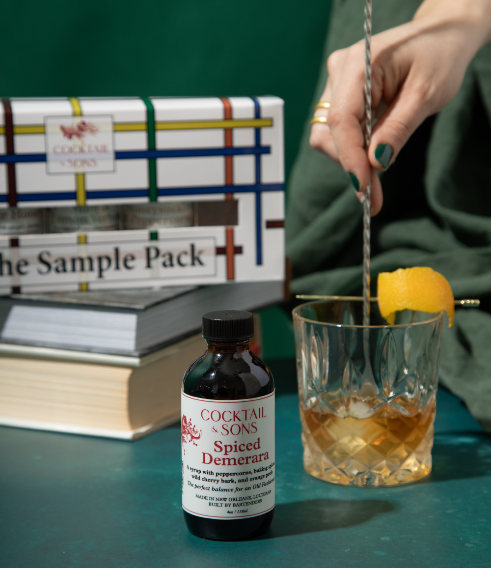 The Home Bar Essentials: 5-Syrup Sample Pack| Cocktail & Sons | All Natural Cocktail Syrups
