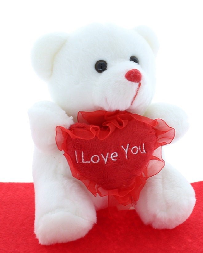 Andy Anand 'I Love You' Plush Teddy Bear | Bakery Gift Add-On | Local SoCal Bakery