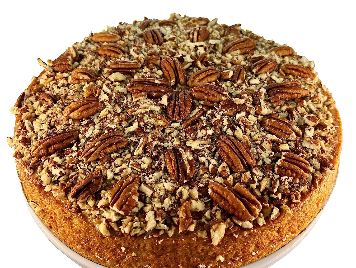 Andy Anand Caramel Pecan Cake (9-inch, 2 lbs) | Hand-Baked Bakery Cake | Local SoCal Bakery