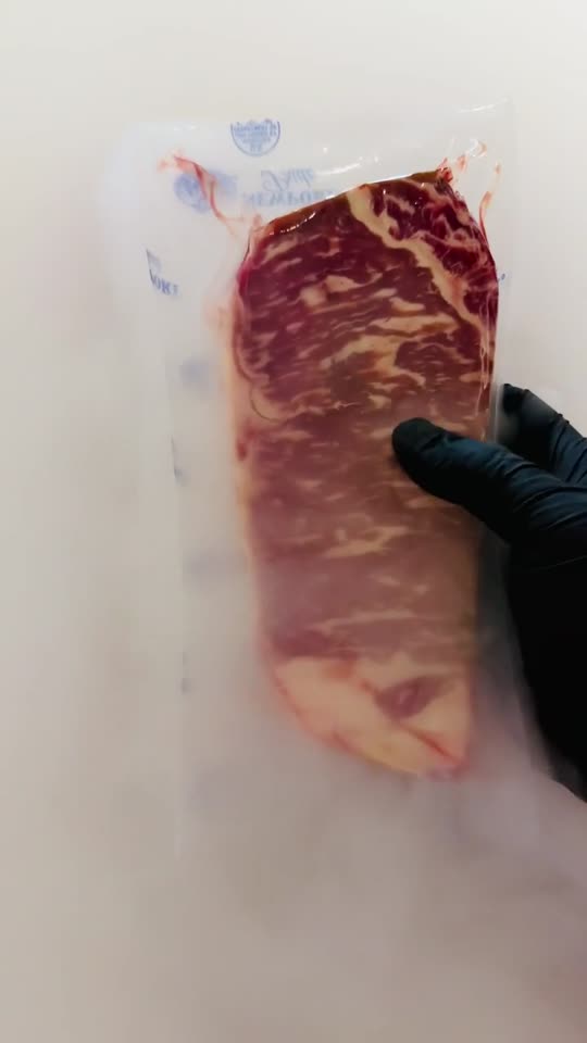 Natural Black Angus Prime NY Strip Steak, Grass Fed (Bulk Case)