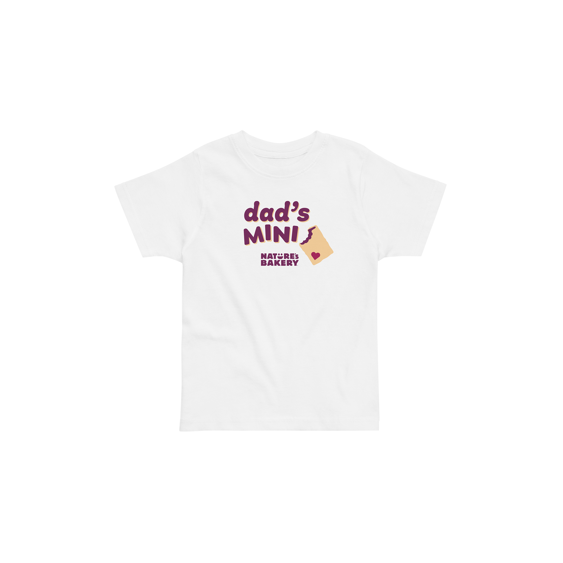 Dad's Mini Toddler T-Shirt - White