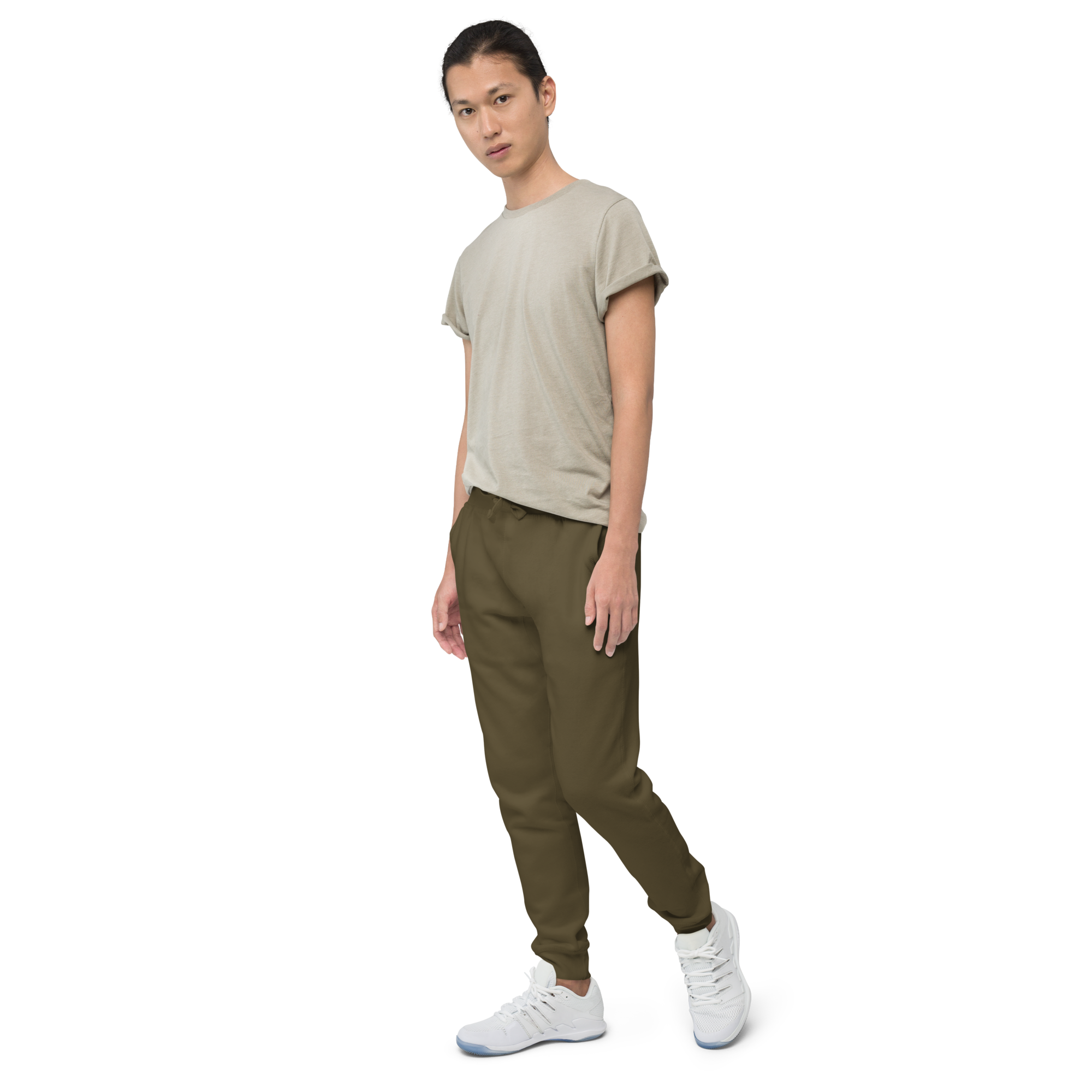 Olive Fleece Sweatpants