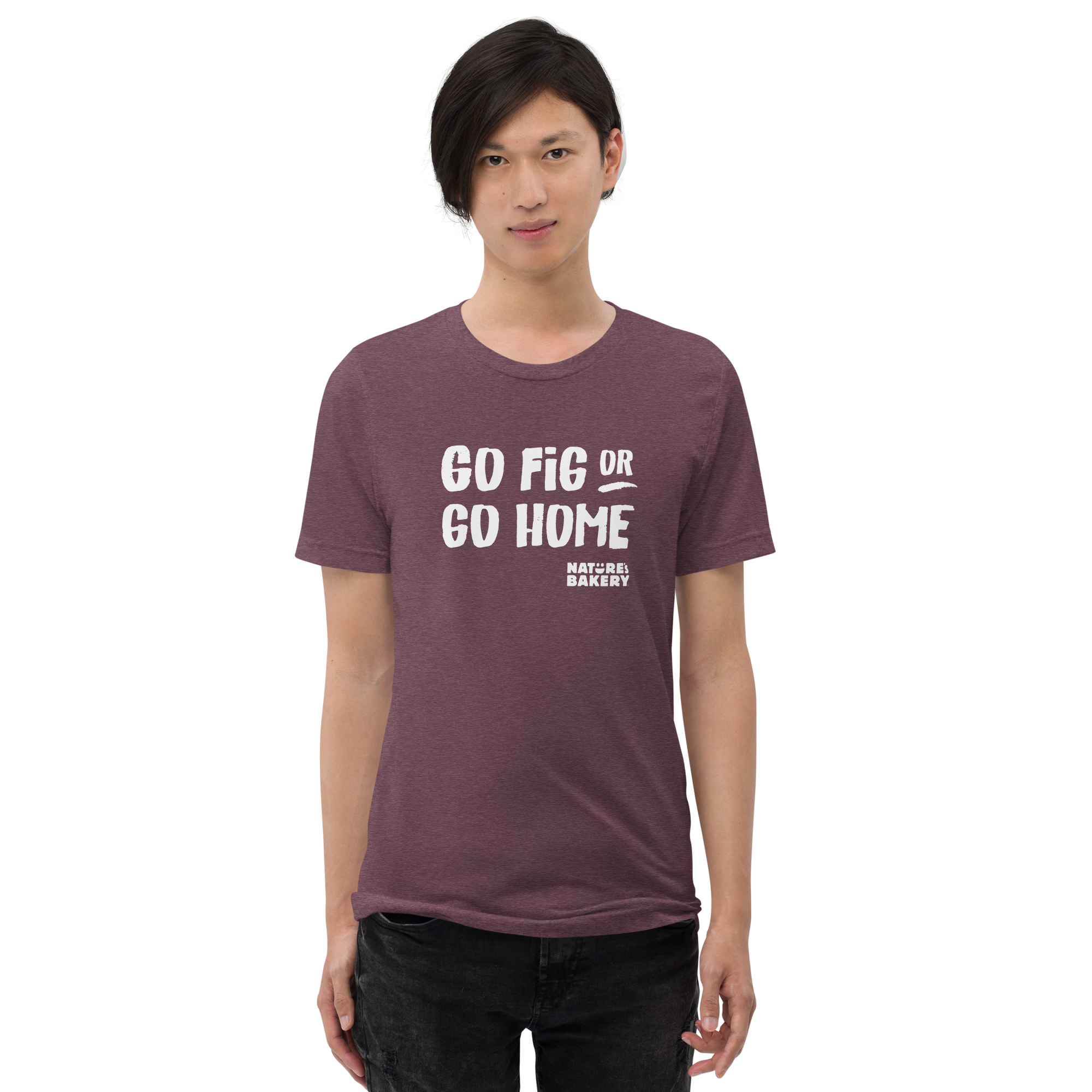 Go Fig Graphic Tee - Maroon