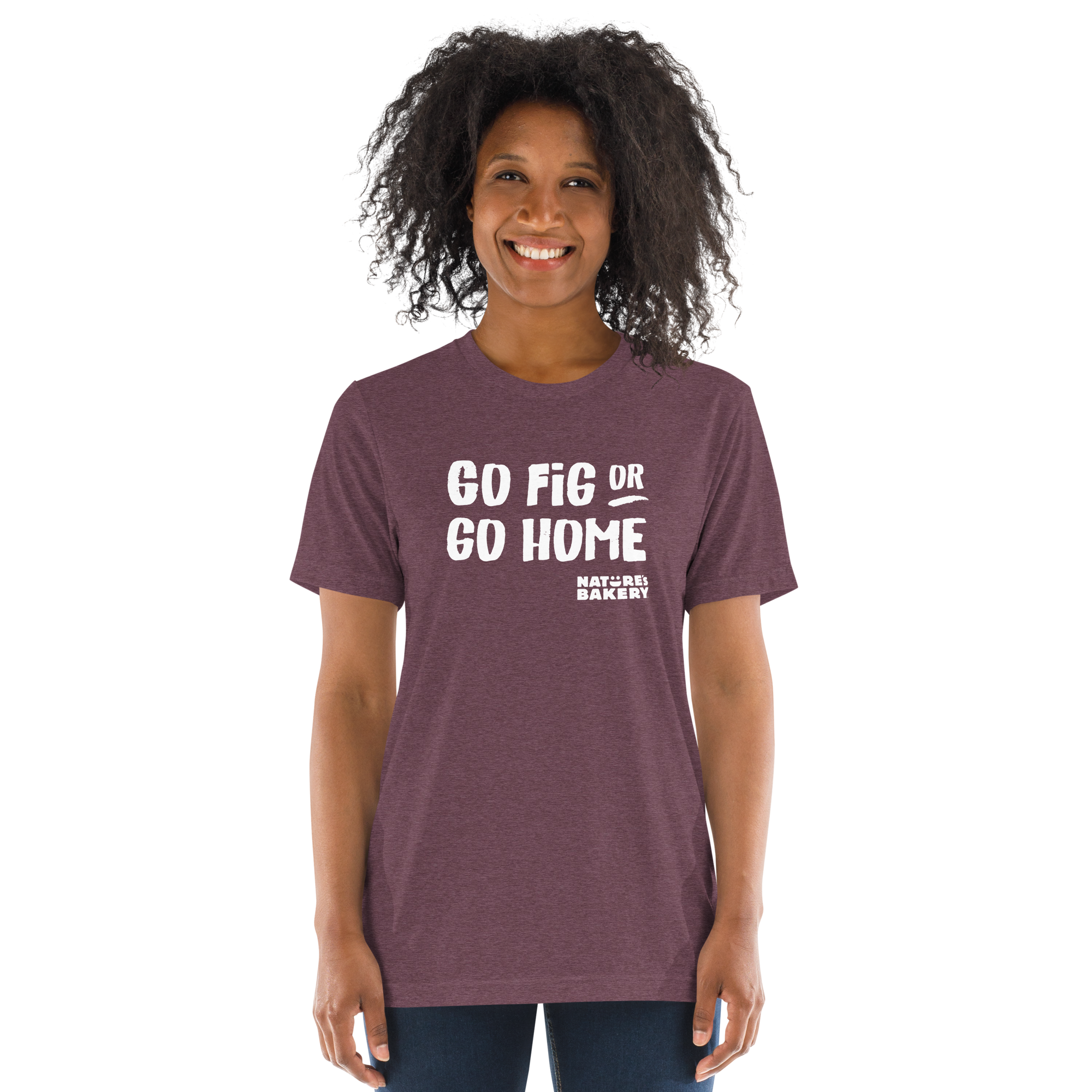 Go Fig Graphic Tee - Maroon