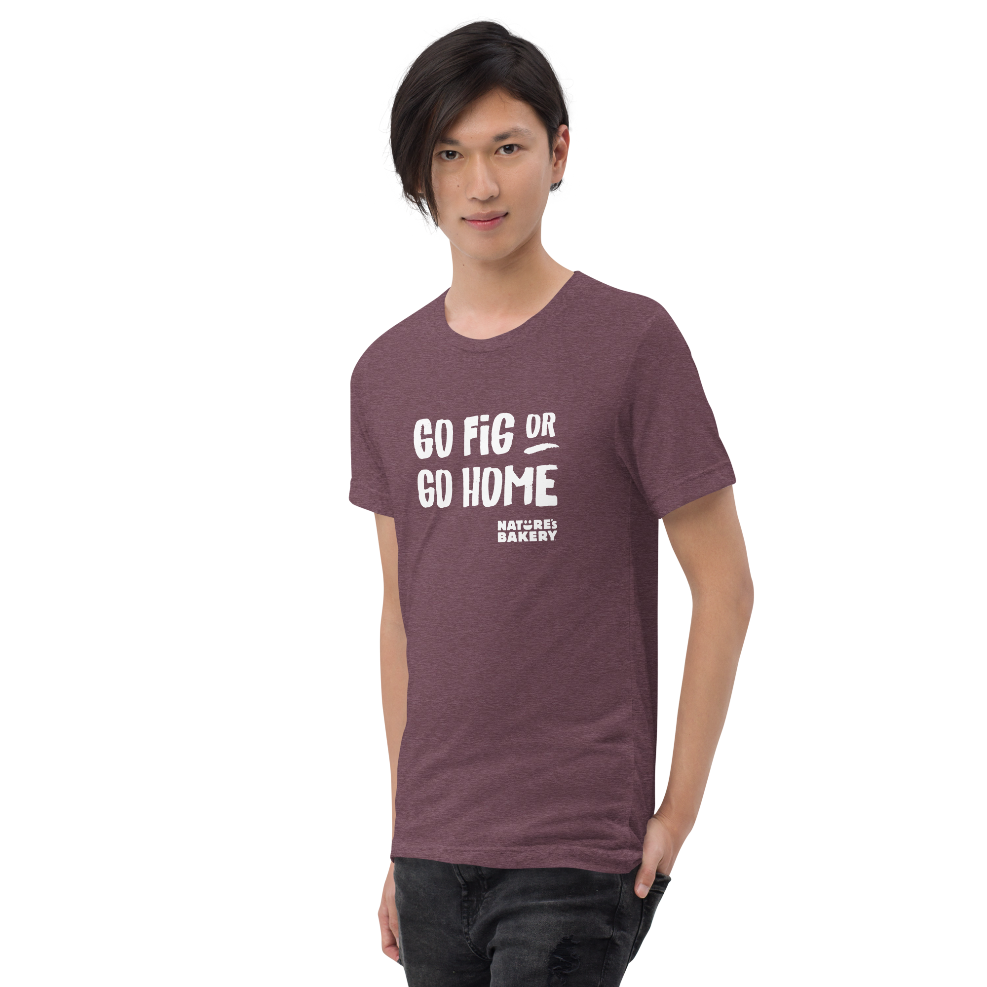 Go Fig Graphic Tee - Maroon