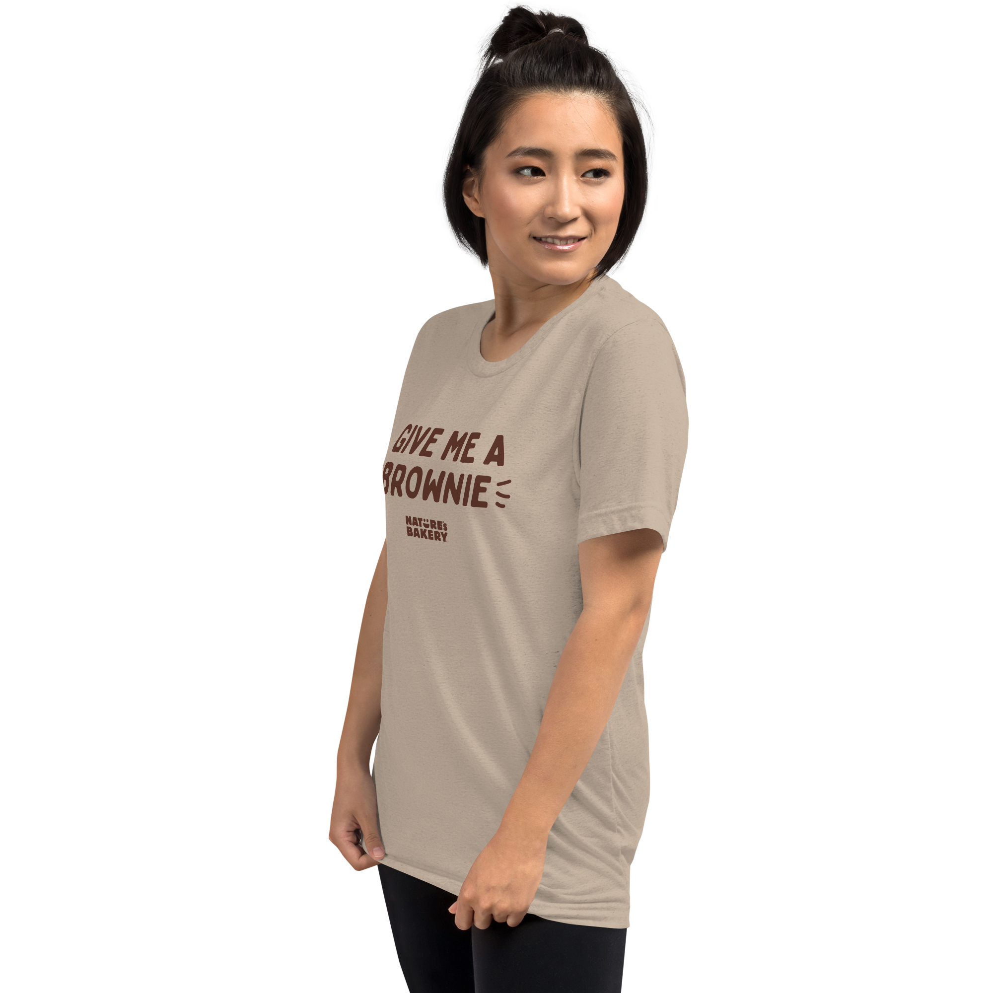 Give Me A Brownie Graphic Tee - Tan