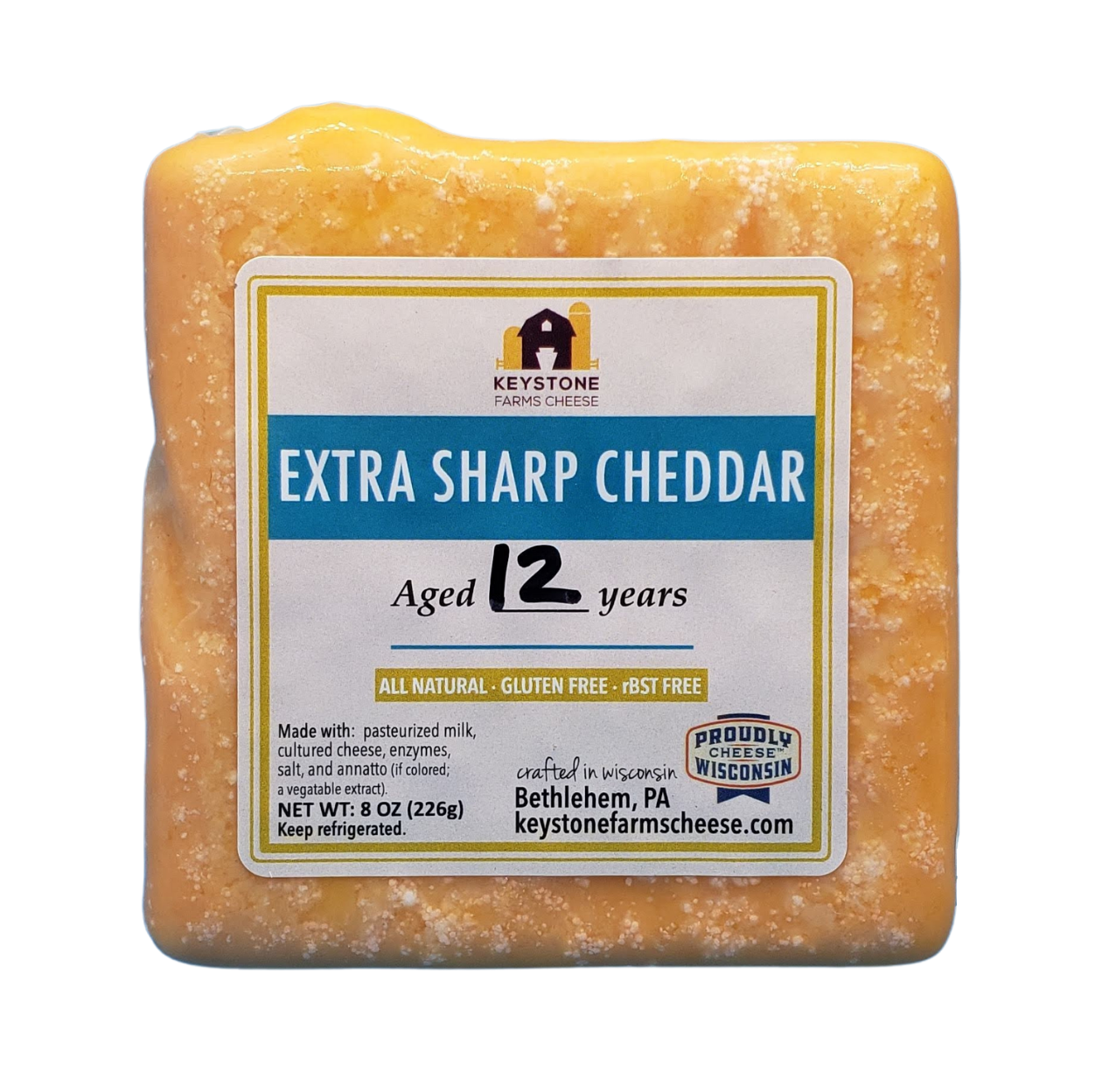 12 Year Aged Cheddar