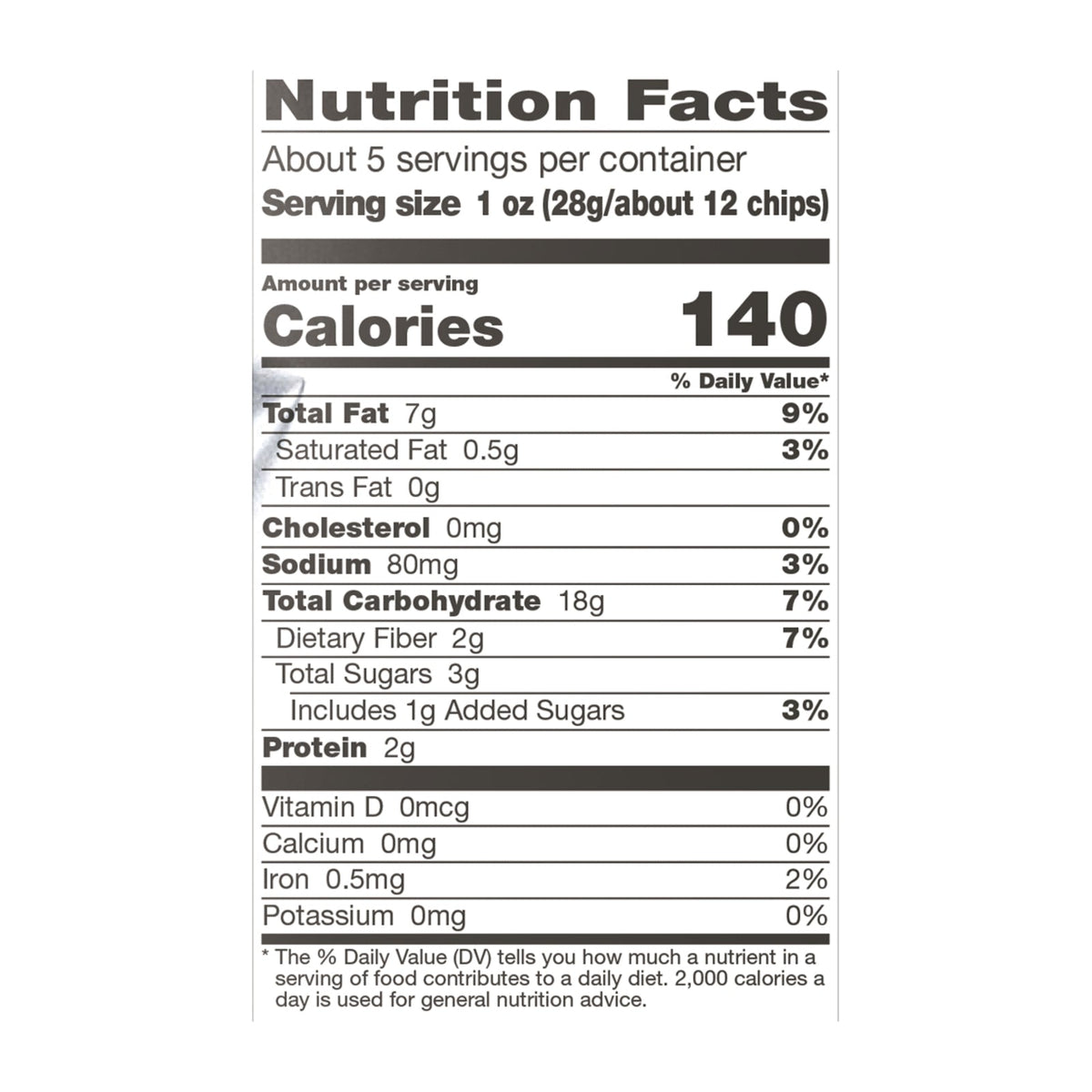 Food Should Taste Good Sweet Potato Tortilla Chips, 5.5 oz (Case of 12)