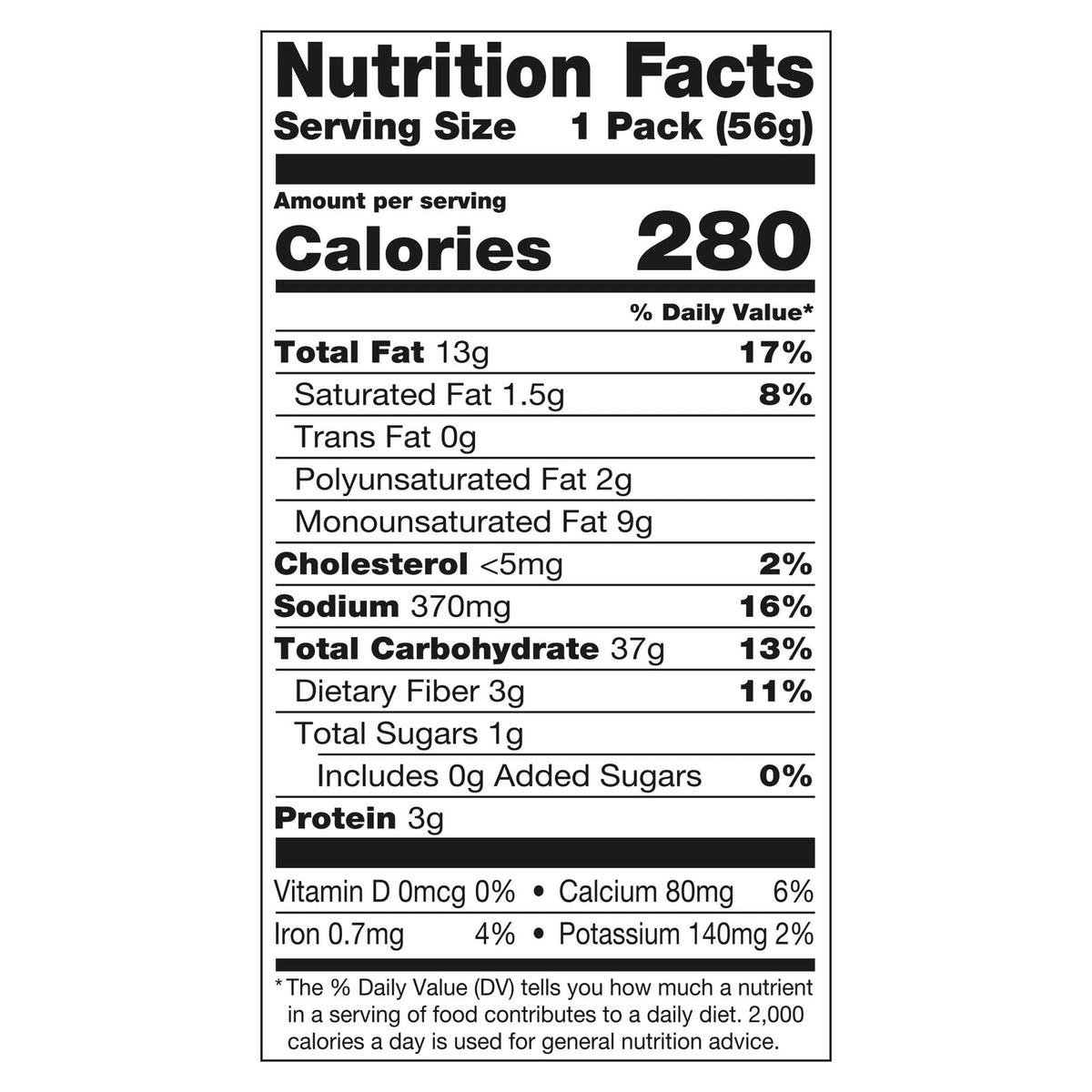 Late July Nacho Chipotle Tortilla Chips, 2 oz (Case of 24)