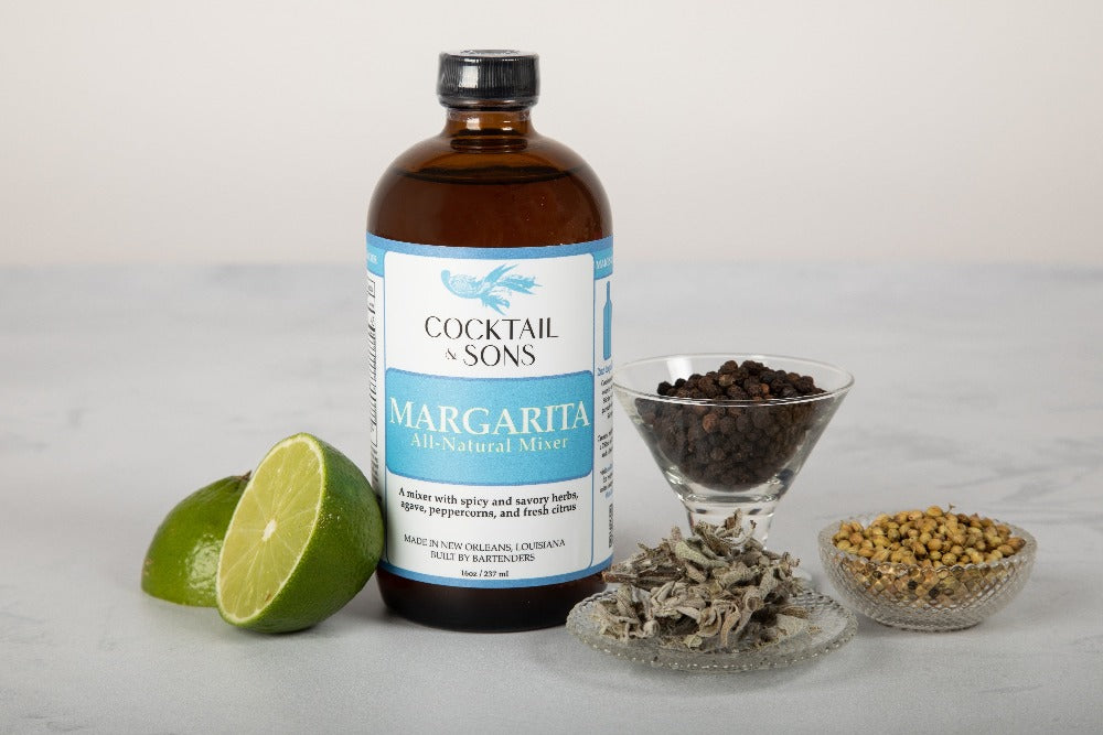 Margarita Mixer | Cocktail & Sons | All Natural Cocktail Mixers (16oz)