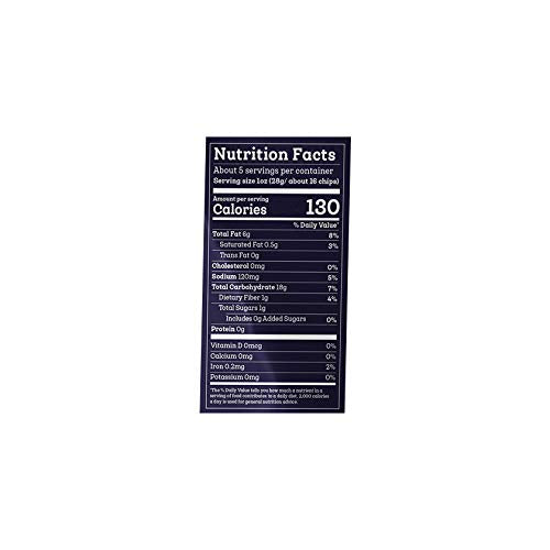 Siete Almond Flour Tortilla Chips, Grain & Gluten Free (Pack of 12 - 5 Oz.)